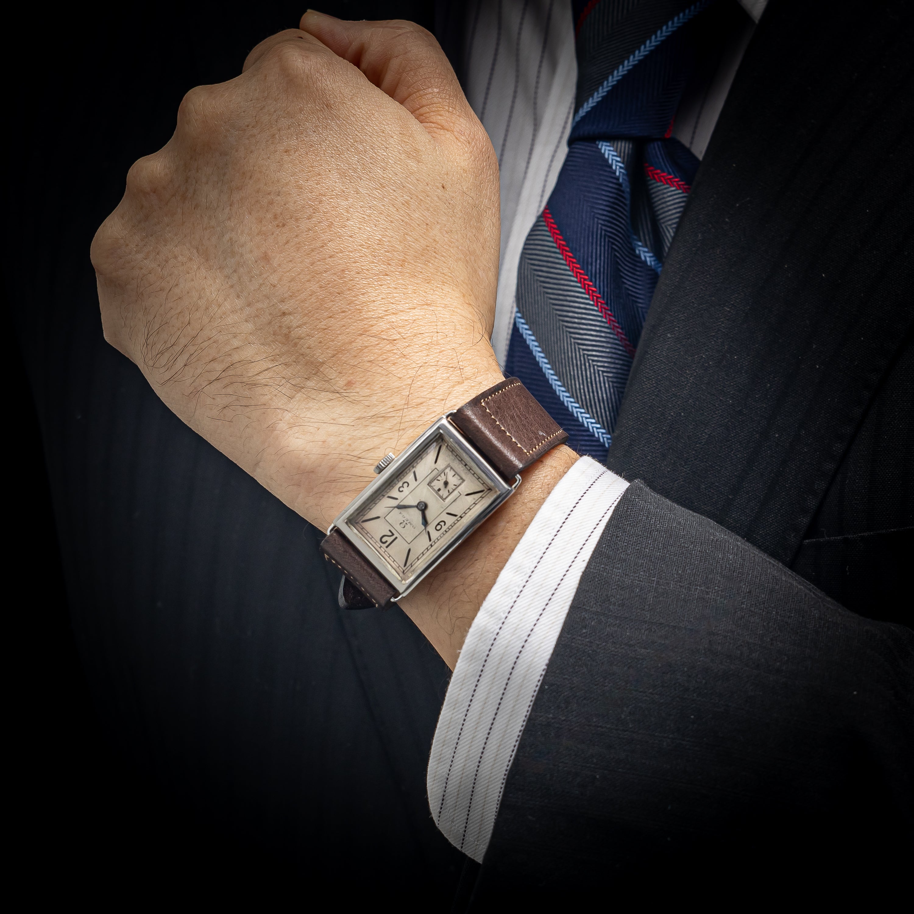 オメガ レクタンギュラー 1930年代製 手巻き Cal.20F スモールセコンド