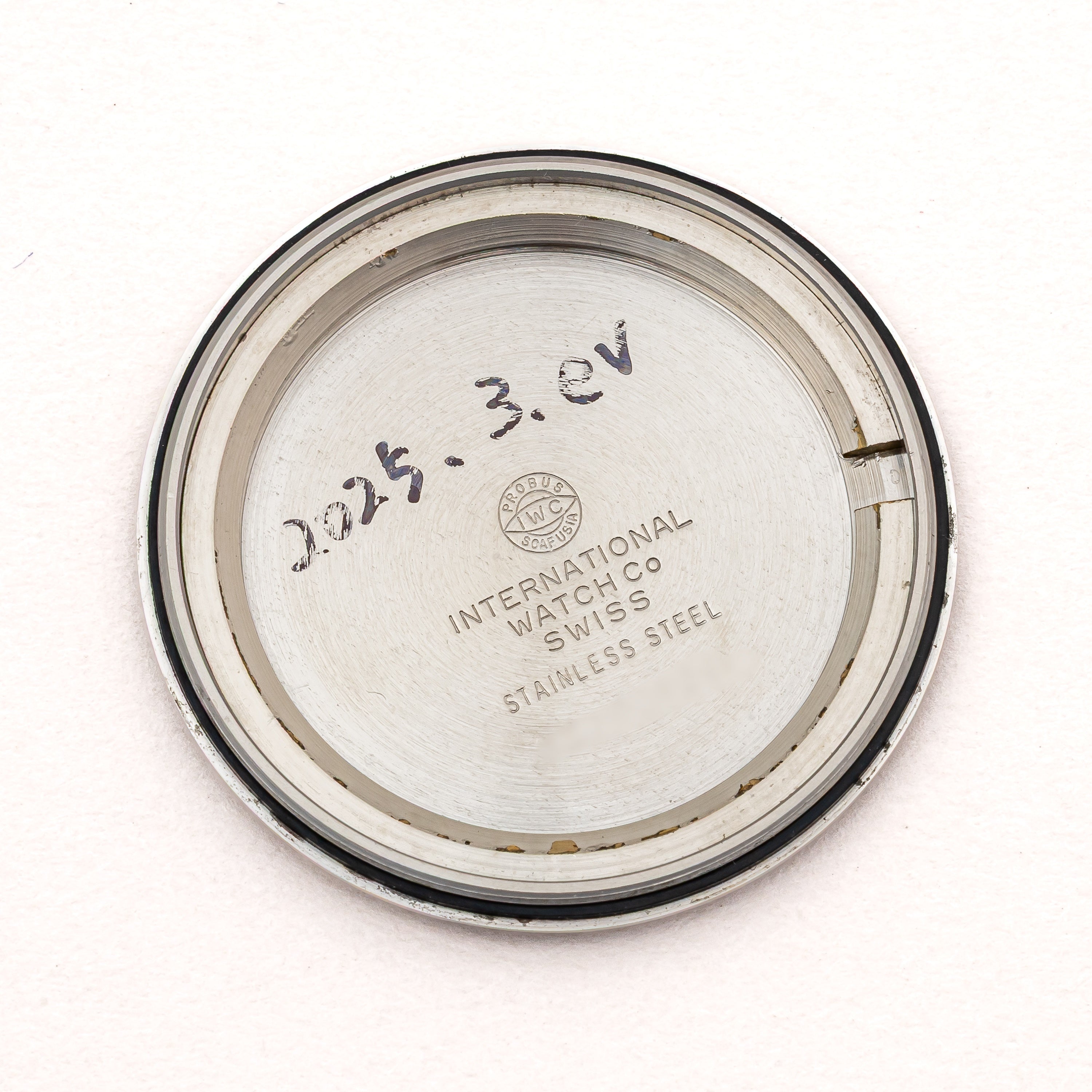 IWC ヨットクラブ 1973年製 ブルーダイヤル Cal.8541B ペラトン式自動巻き