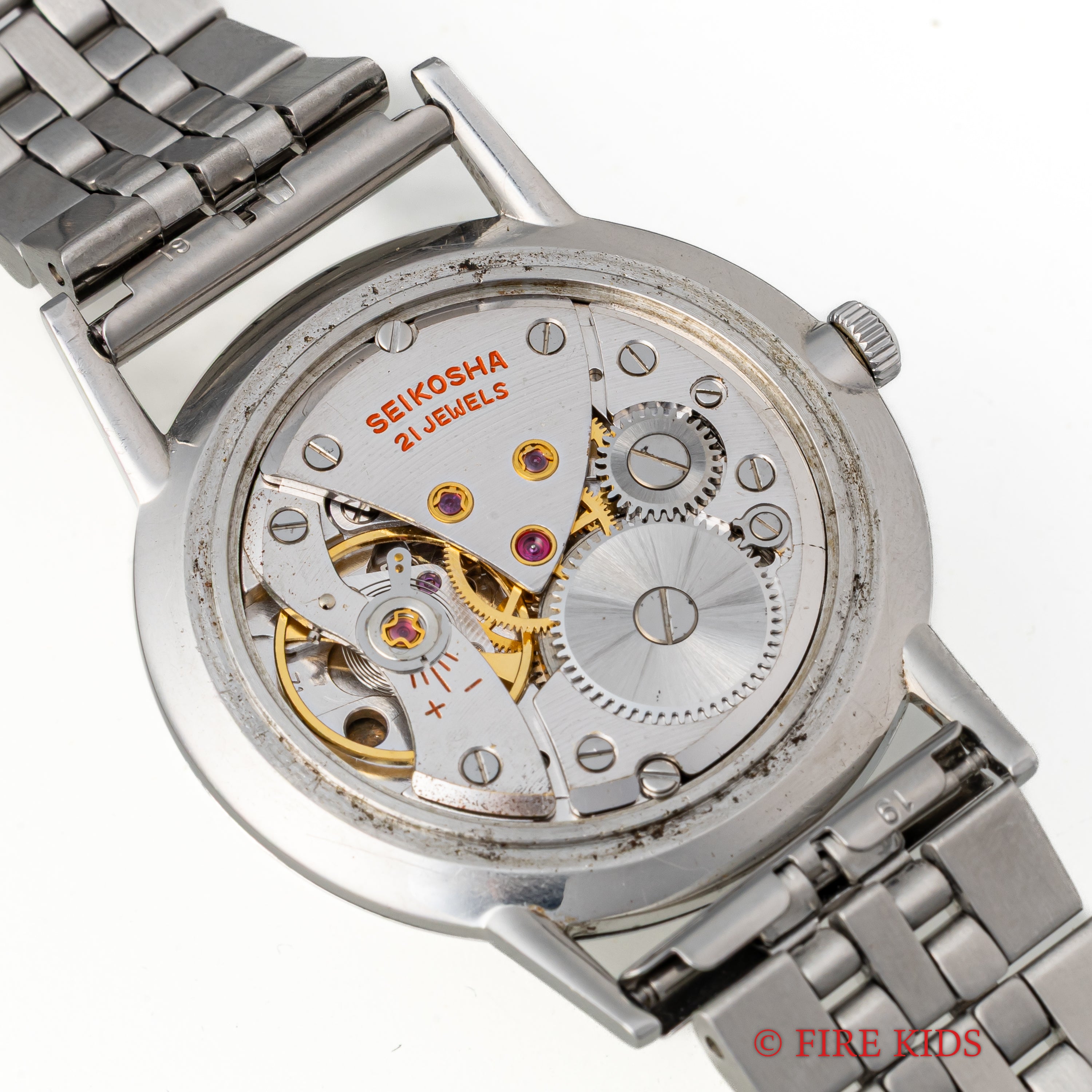 セイコー クロノス 1959年製 手巻き シルバーダイヤル