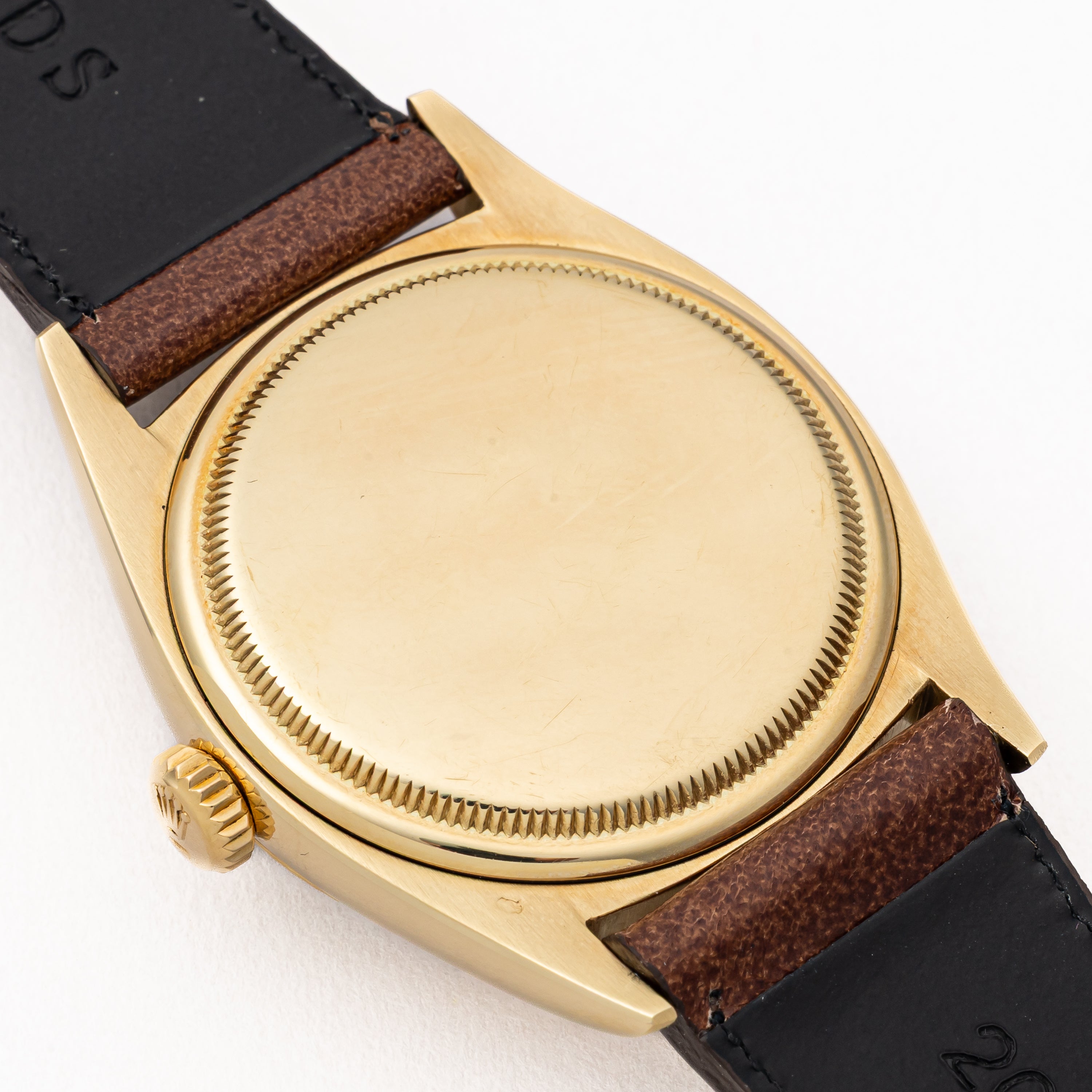 ロレックス デイトジャスト 自動巻き 14金無垢 1957年製 Ref.6605 Cal.1066