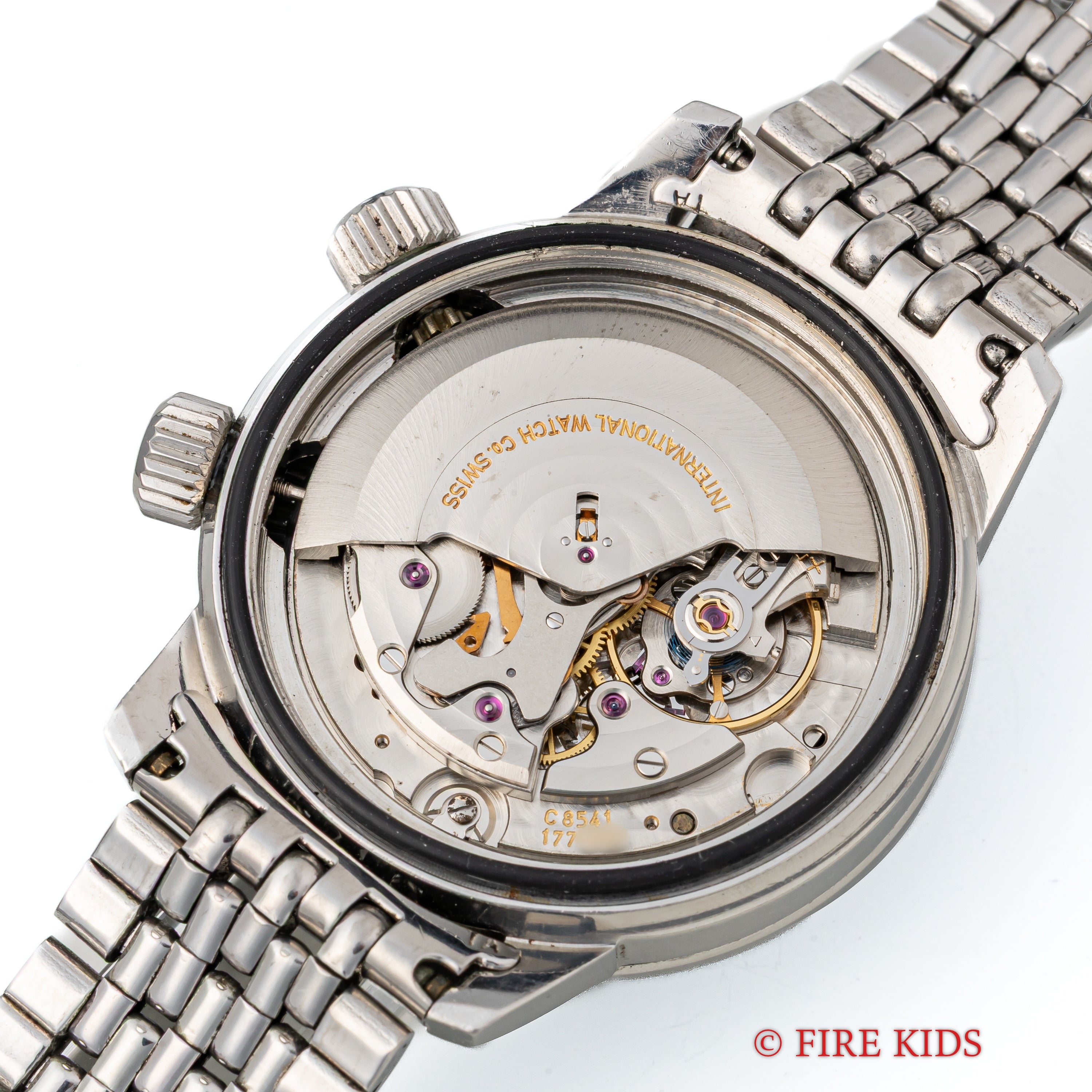 IWC アクアタイマー ファーストモデル 1969年製 ブラックダイヤル Ref.812 Cal.8541 GFライスブレス