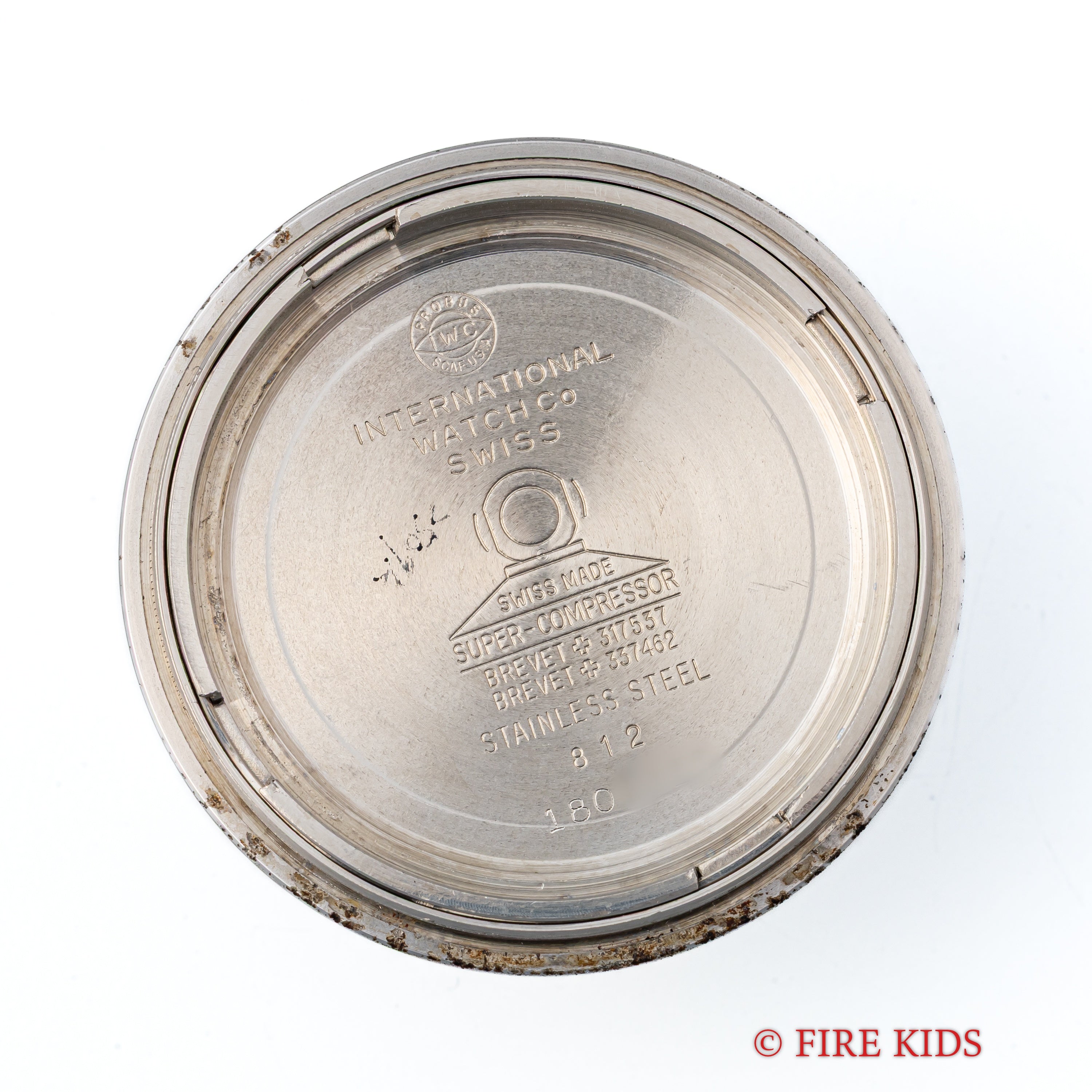 IWC アクアタイマー ファーストモデル 1969年製 ブラックダイヤル Ref.812 Cal.8541 GFライスブレス