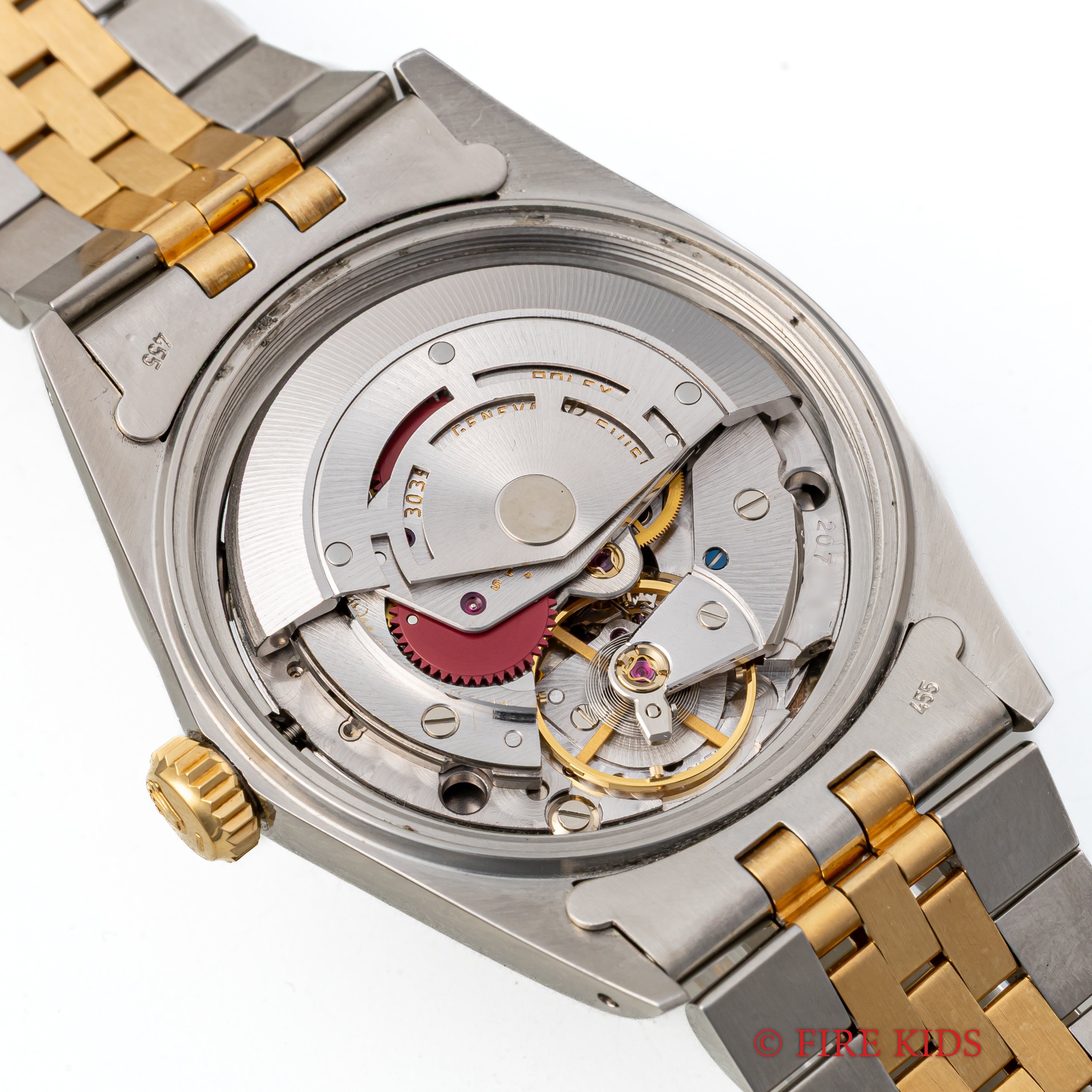 ロレックス 1986年製 デイトジャスト アイボリーローマンダイヤル Ref.16013 純正コンビジュビリーブレス