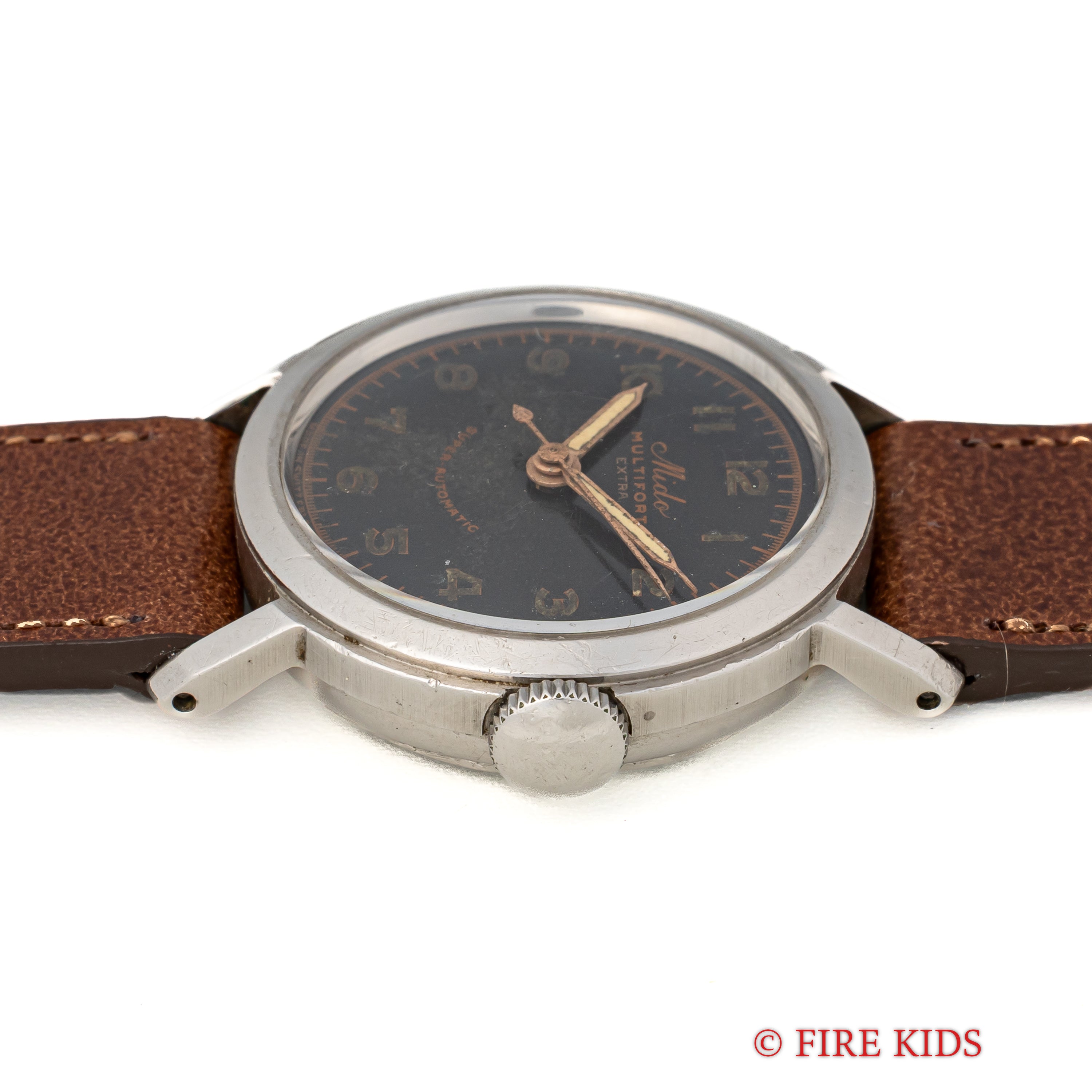 ミドー マルチフォート エクストラ 1940年代製 スーパーオートマチック バンパー式自動巻