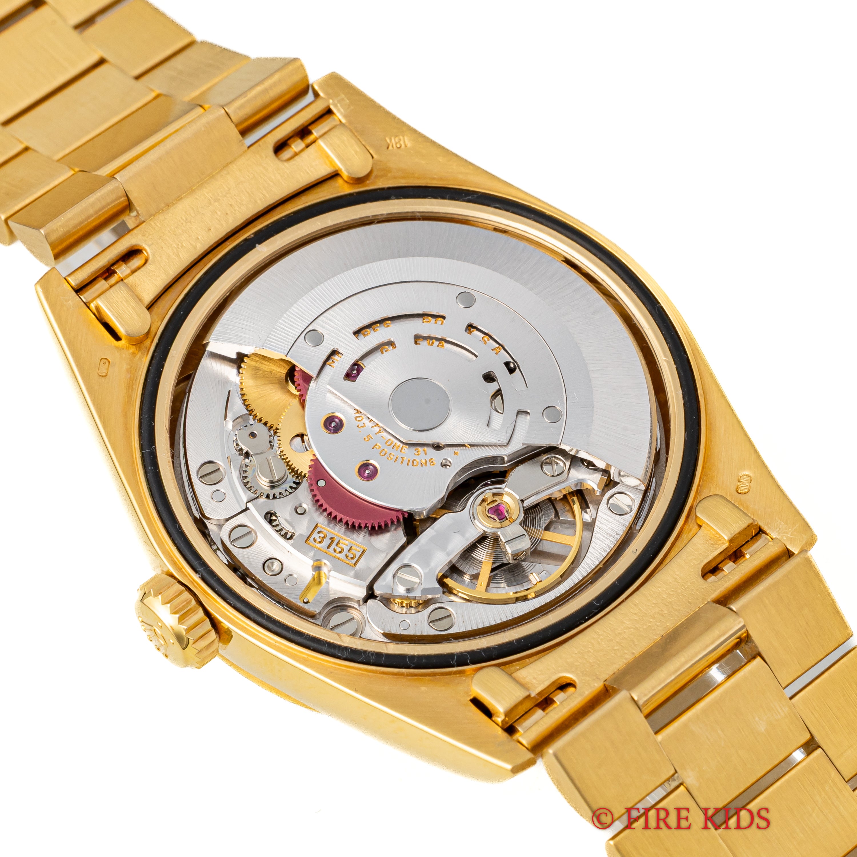 ロレックス デイデイト ミリヤードダイヤル 1994年~95年製 Ref.18238MR K18YG シャンパンダイヤル ギャラ付