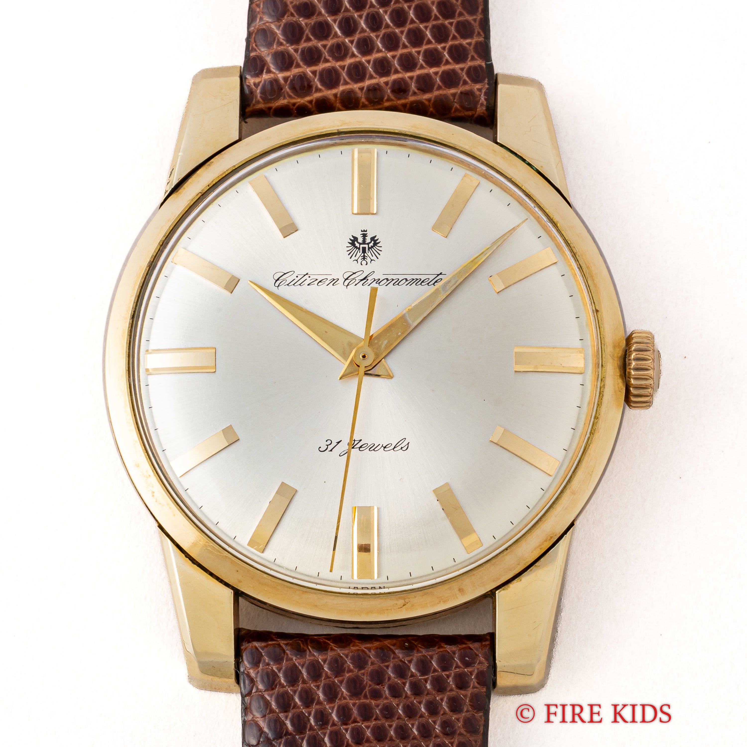 シチズン クロノメーター 1963年製 Ref.CR1507081 14金張り 手巻き 31石