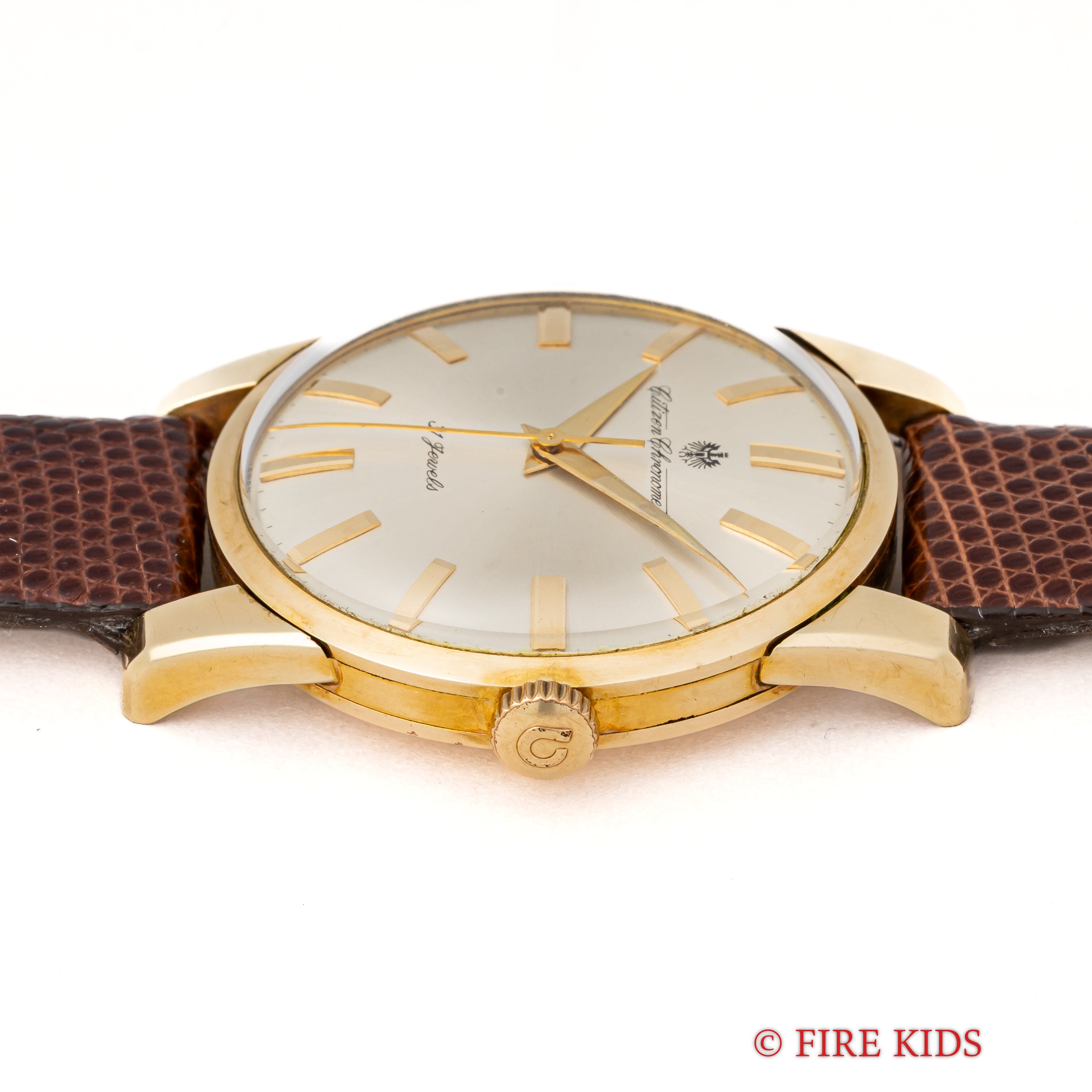 シチズン クロノメーター 1963年製 Ref.CR1507081 14金張り 手巻き 31石