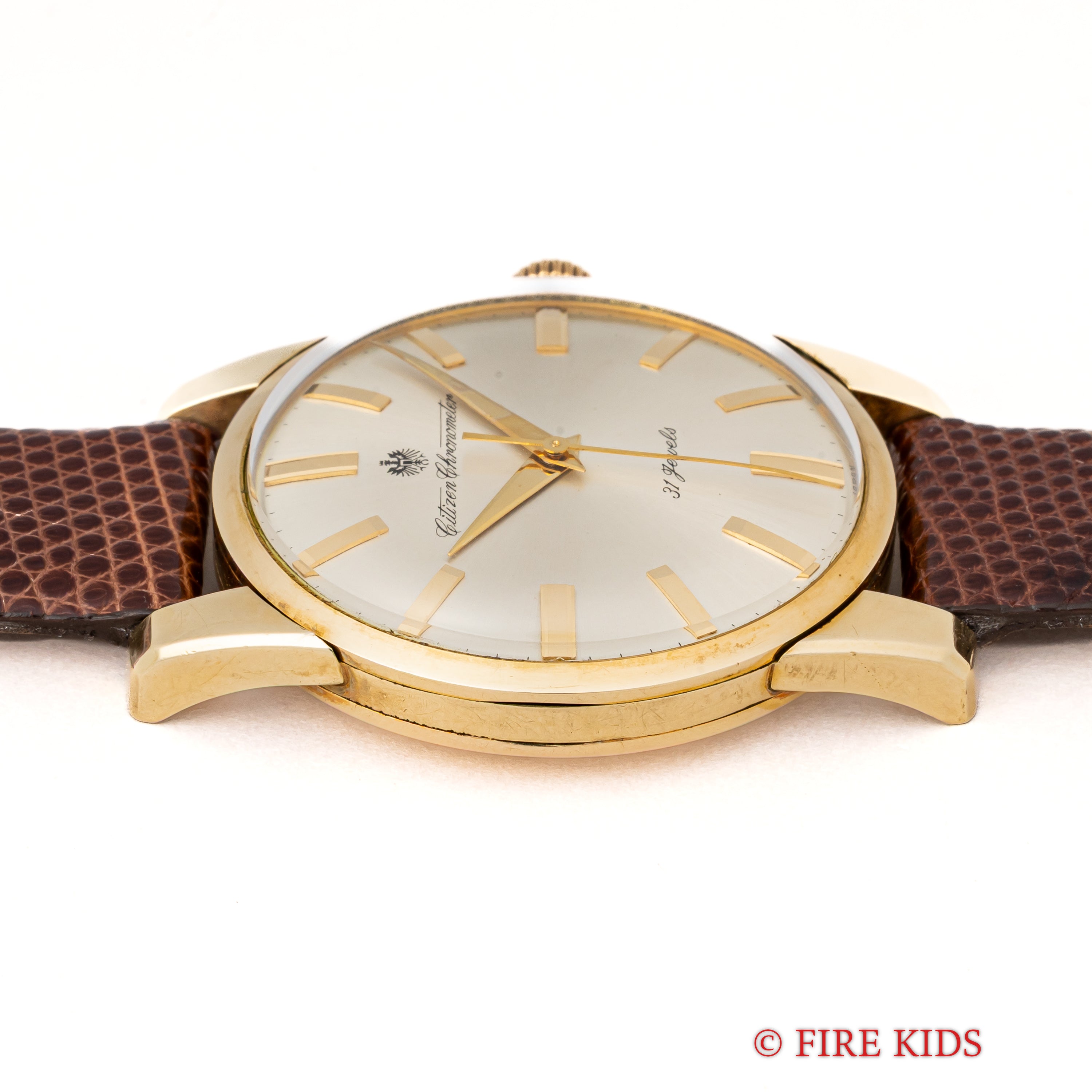 シチズン クロノメーター 1963年製 Ref.CR1507081 14金張り 手巻き 31石