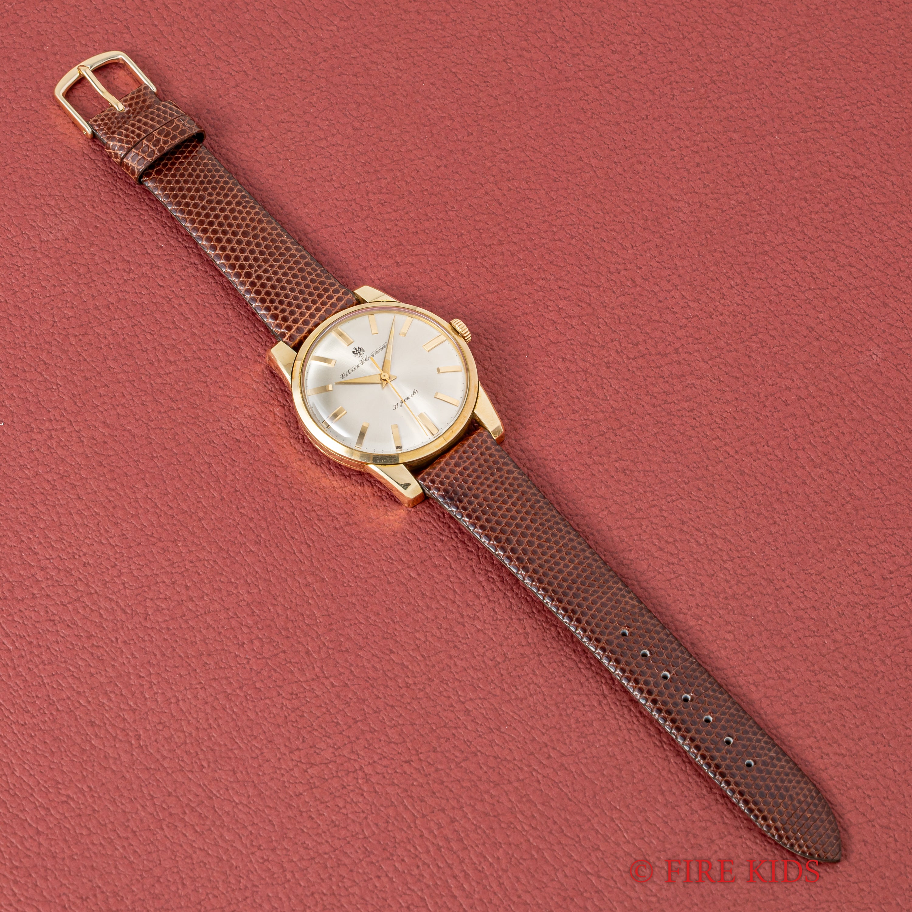 シチズン クロノメーター 1963年製 Ref.CR1507081 14金張り 手巻き 31石