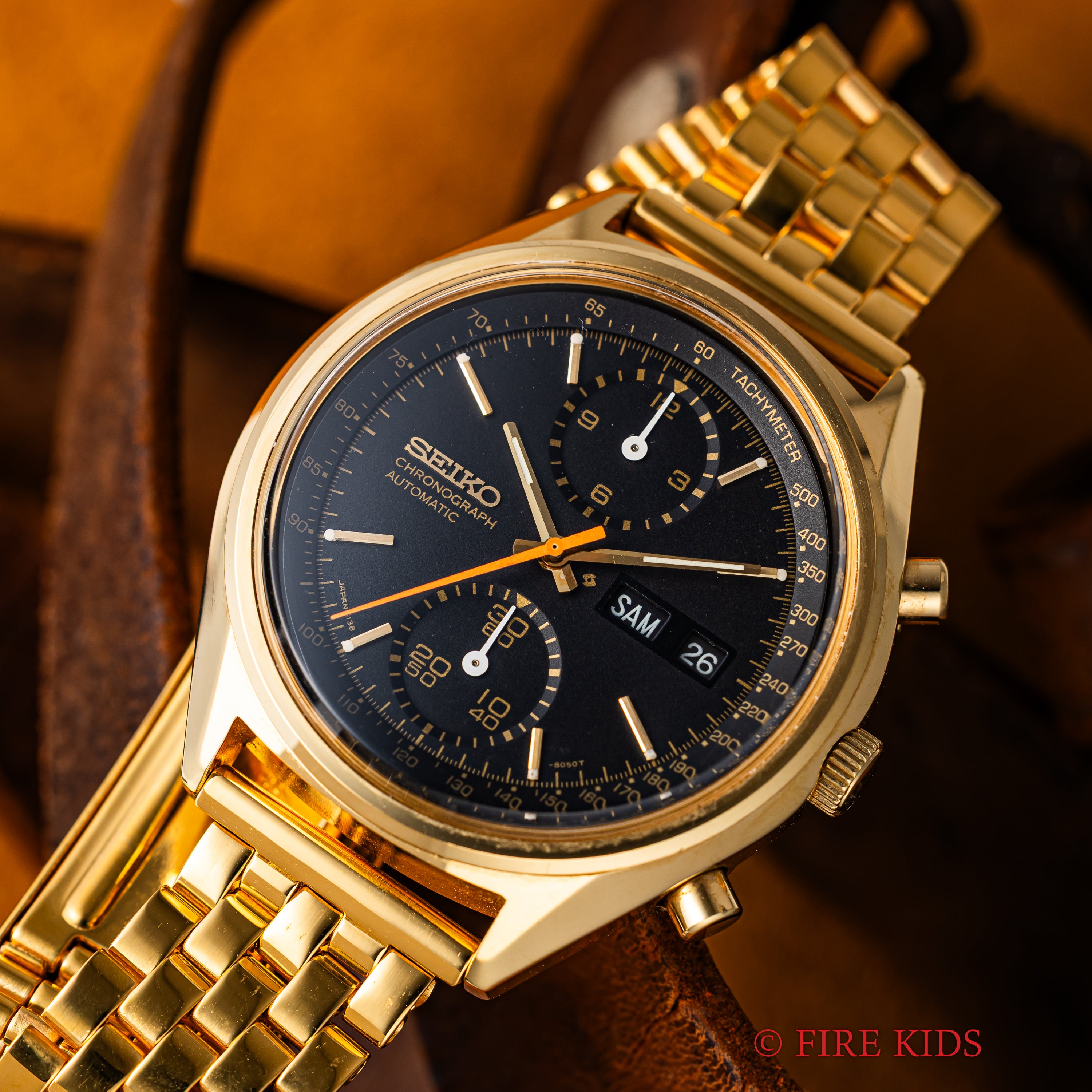 セイコー クロノグラフ 1977年製 自動巻きRef.6138-8020 SGP ステンバックケース Cal.6138B