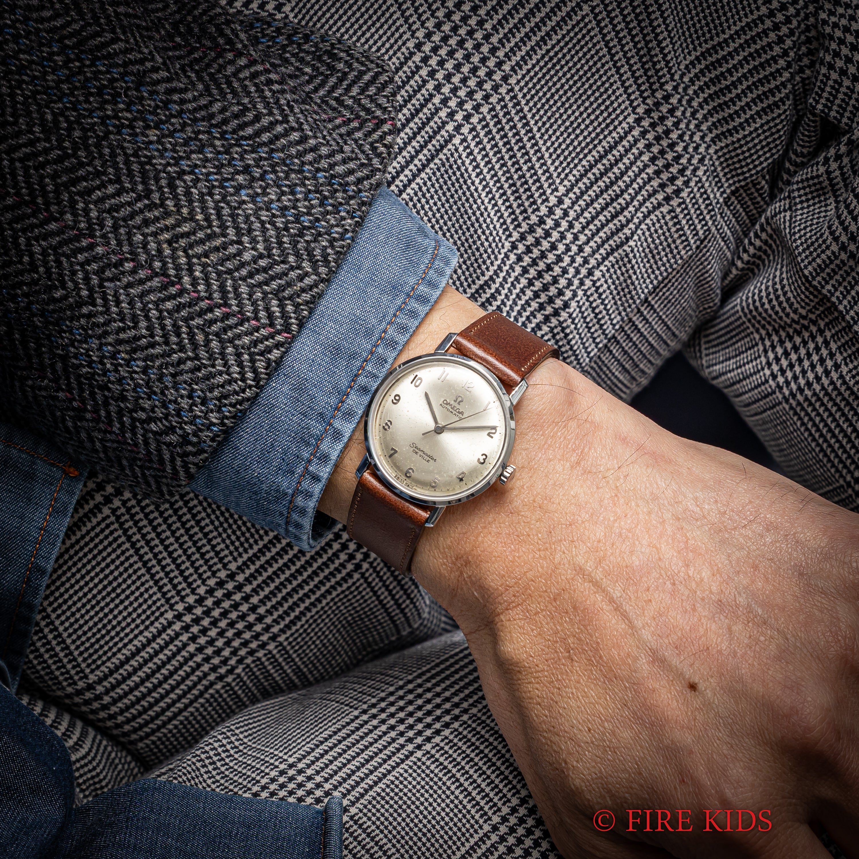 オメガ 1964年製 シーマスター デ・ヴィル アラビアダイヤル 自動巻 Cal.550