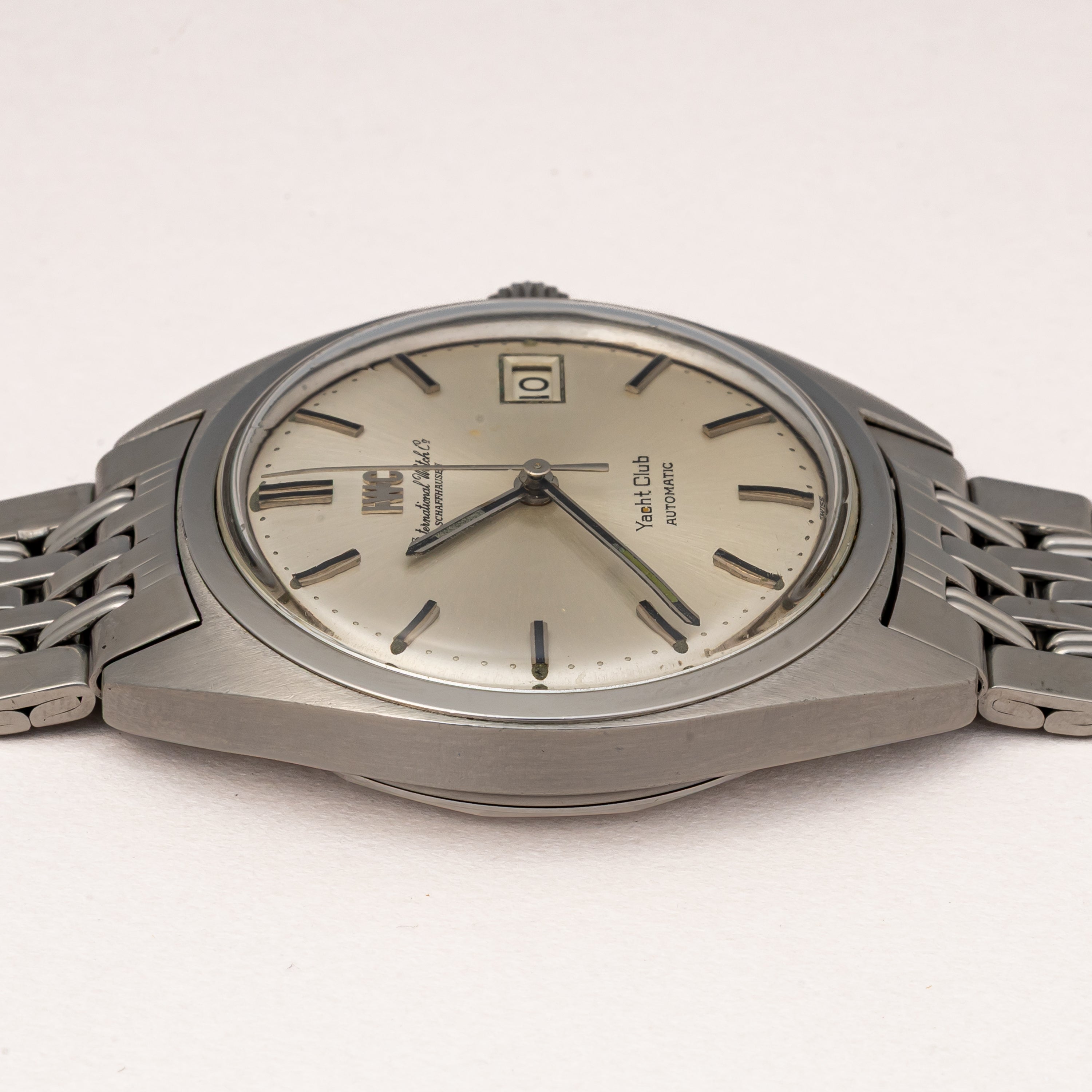 IWC ヨットクラブ 1971年製 純正ゲイフレアーブレス ペラトン式自動巻き