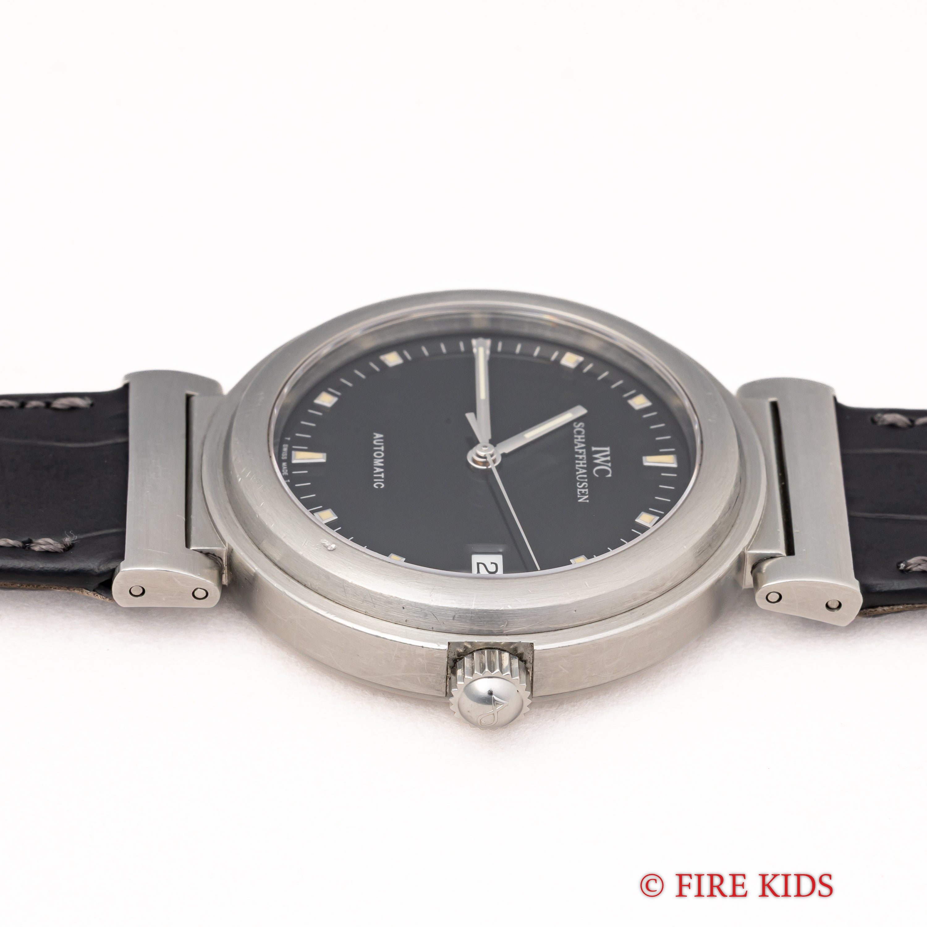 IWC ダ・ヴィンチ ブラックダイヤル トリチウム夜光 オートマチック 1998年製 箱・冊子付き