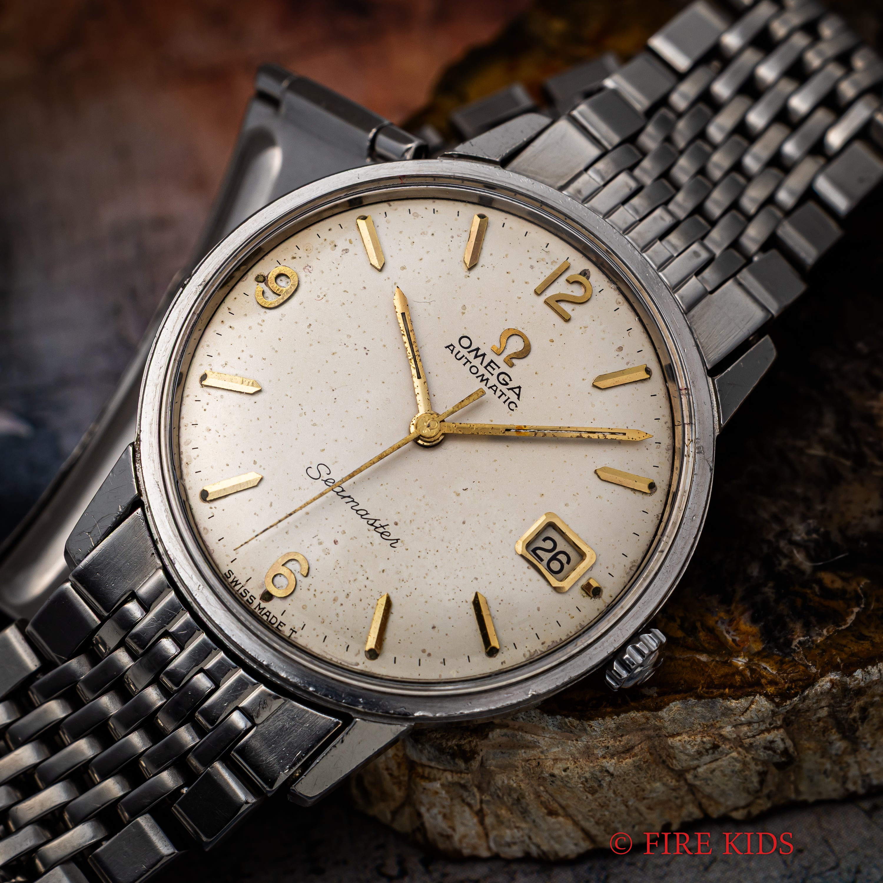 オメガ シーマスター 飛びアラビアダイヤル1965年製 自動巻き Cal.562