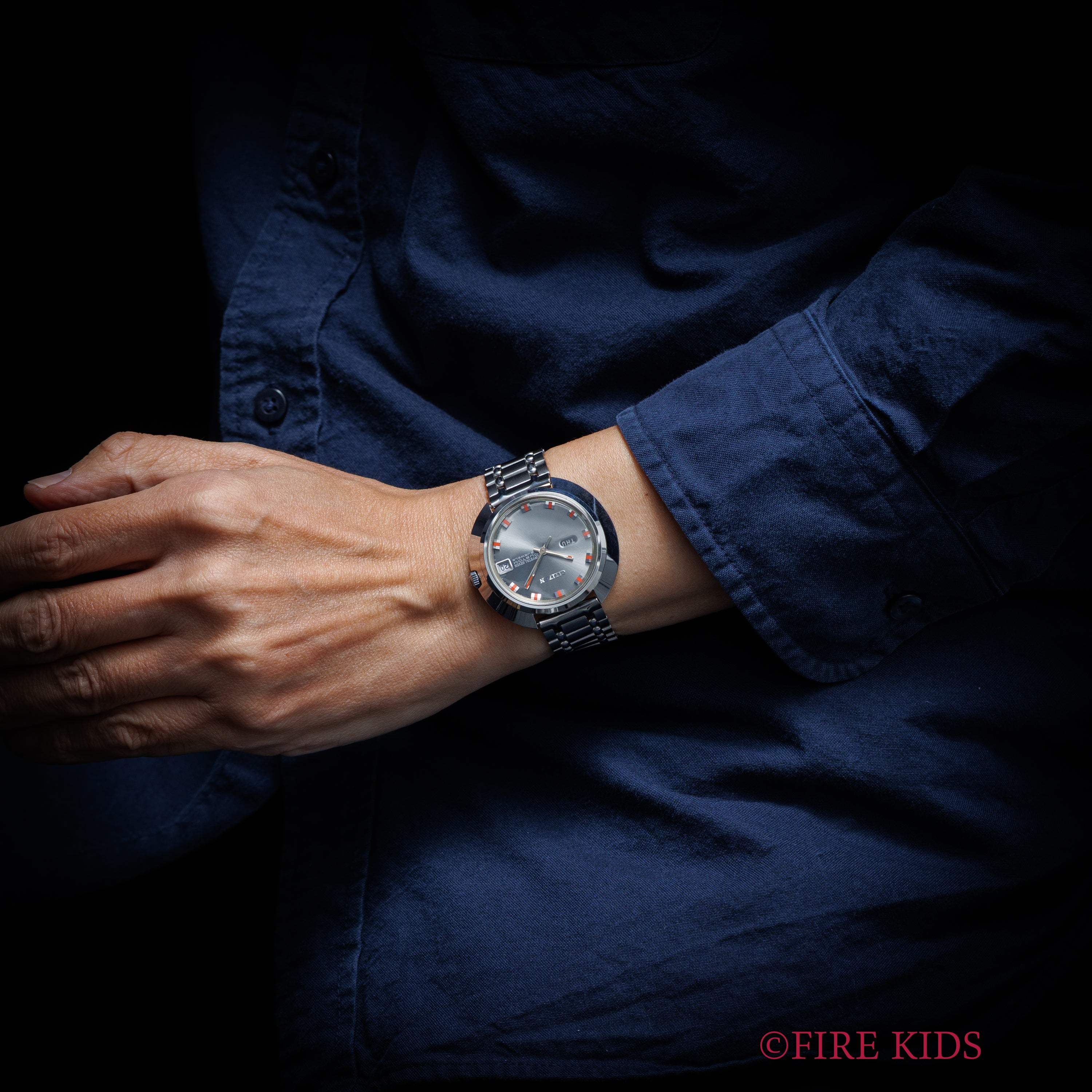 シチズン クリスタルセブン カスタム ナイアガラ 1969年製 未使用品 自動巻 純正ブレス タグ付き