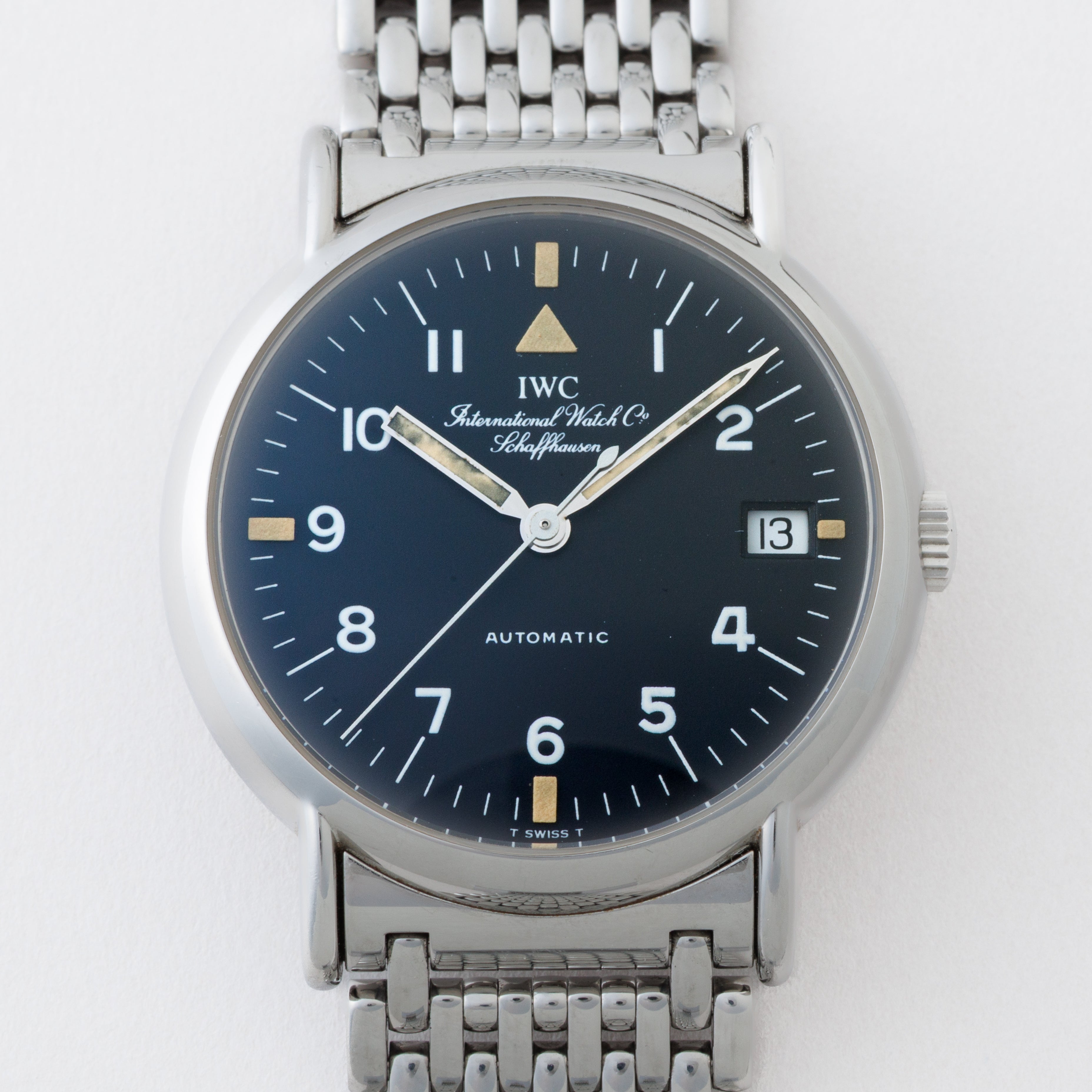 IWC ポートフィノ マークⅫダイヤル 1994年製 純正ライスブレス付き ギャラ、修理保証書付き