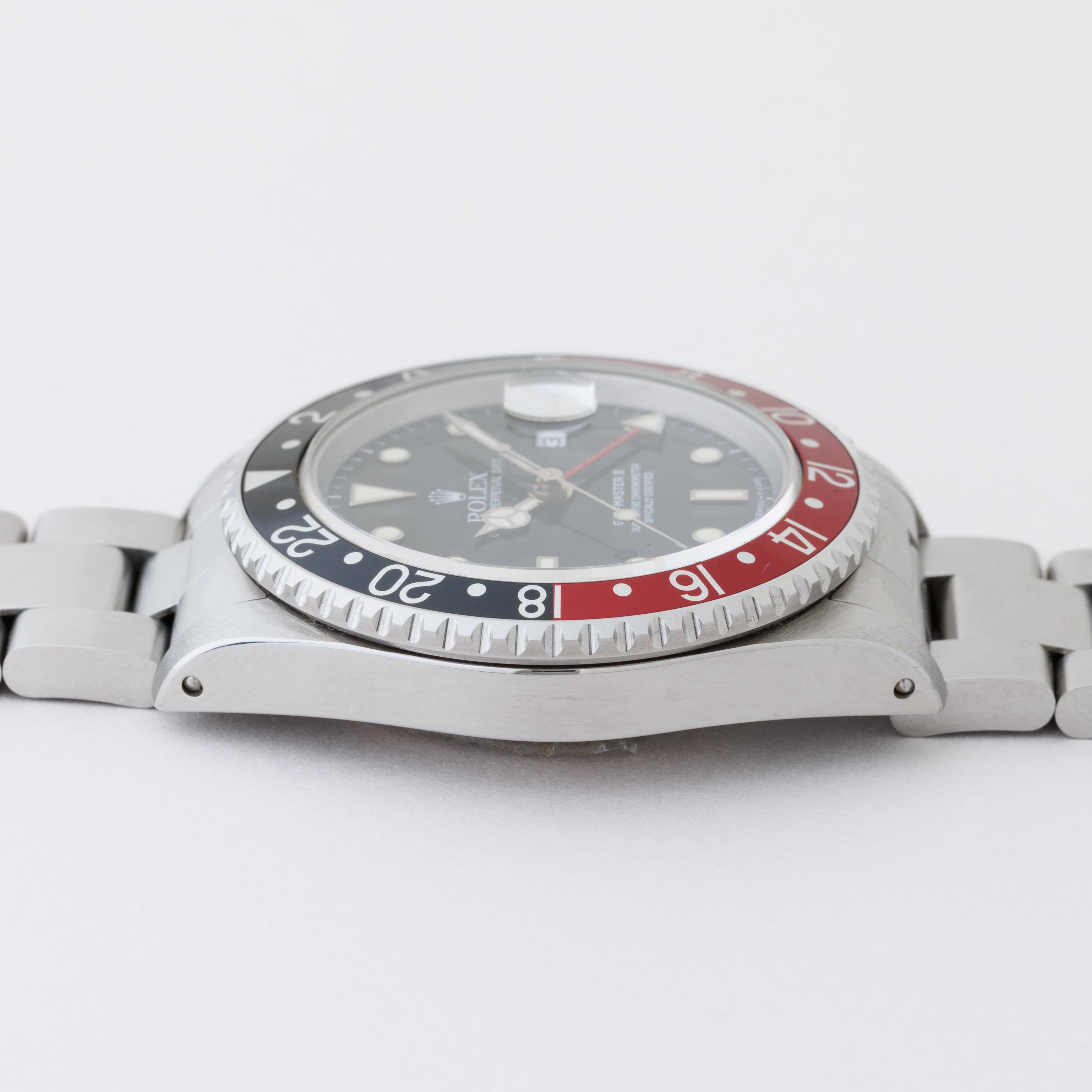 ロレックス GMTマスターⅡ1988年~1989年製 Ref.16710 コークベゼル 箱付き ノンポリッシュ