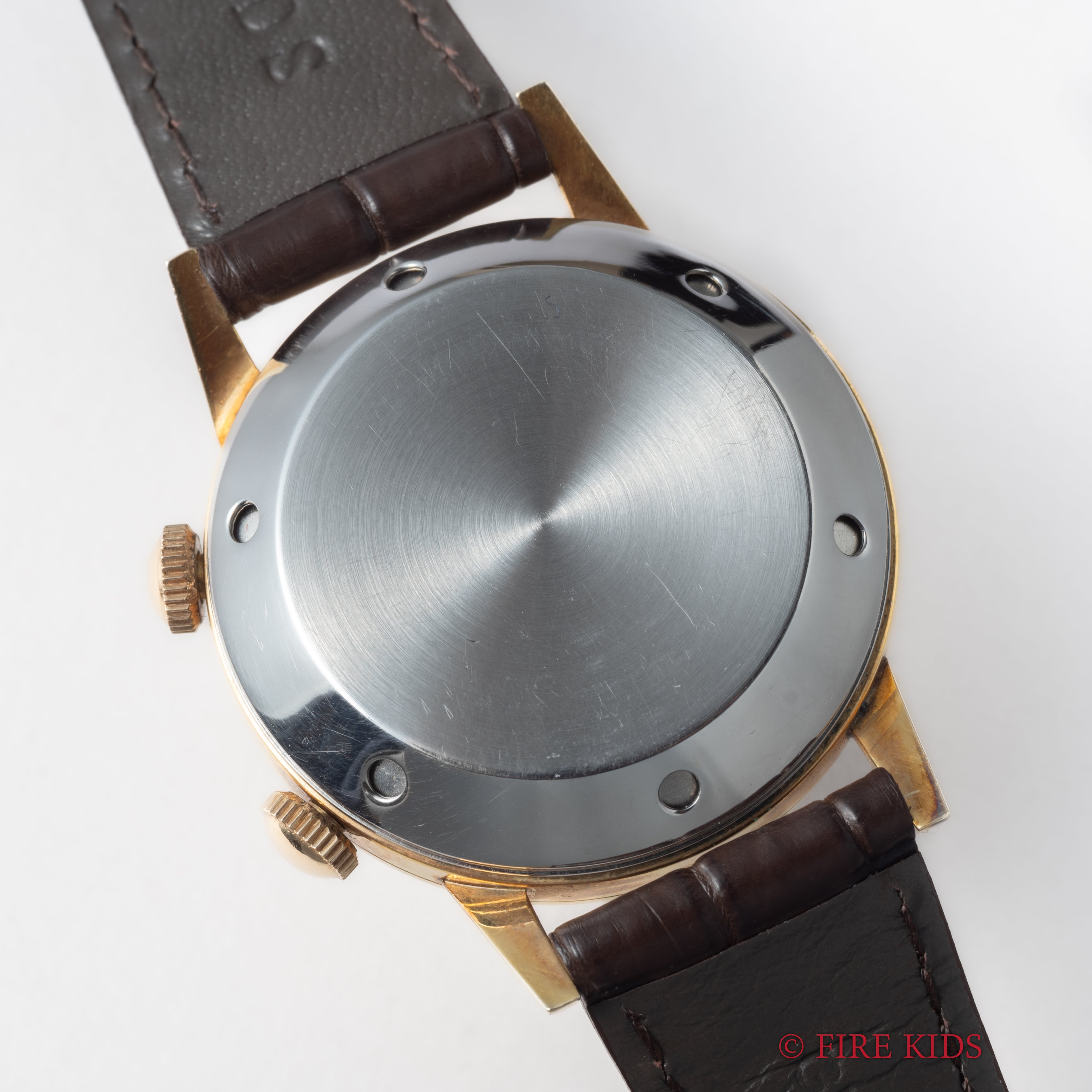 シチズン アラーム 手巻き 1950年代製 ジャガールクルトフェイス 初期 純正尾錠、箱付き