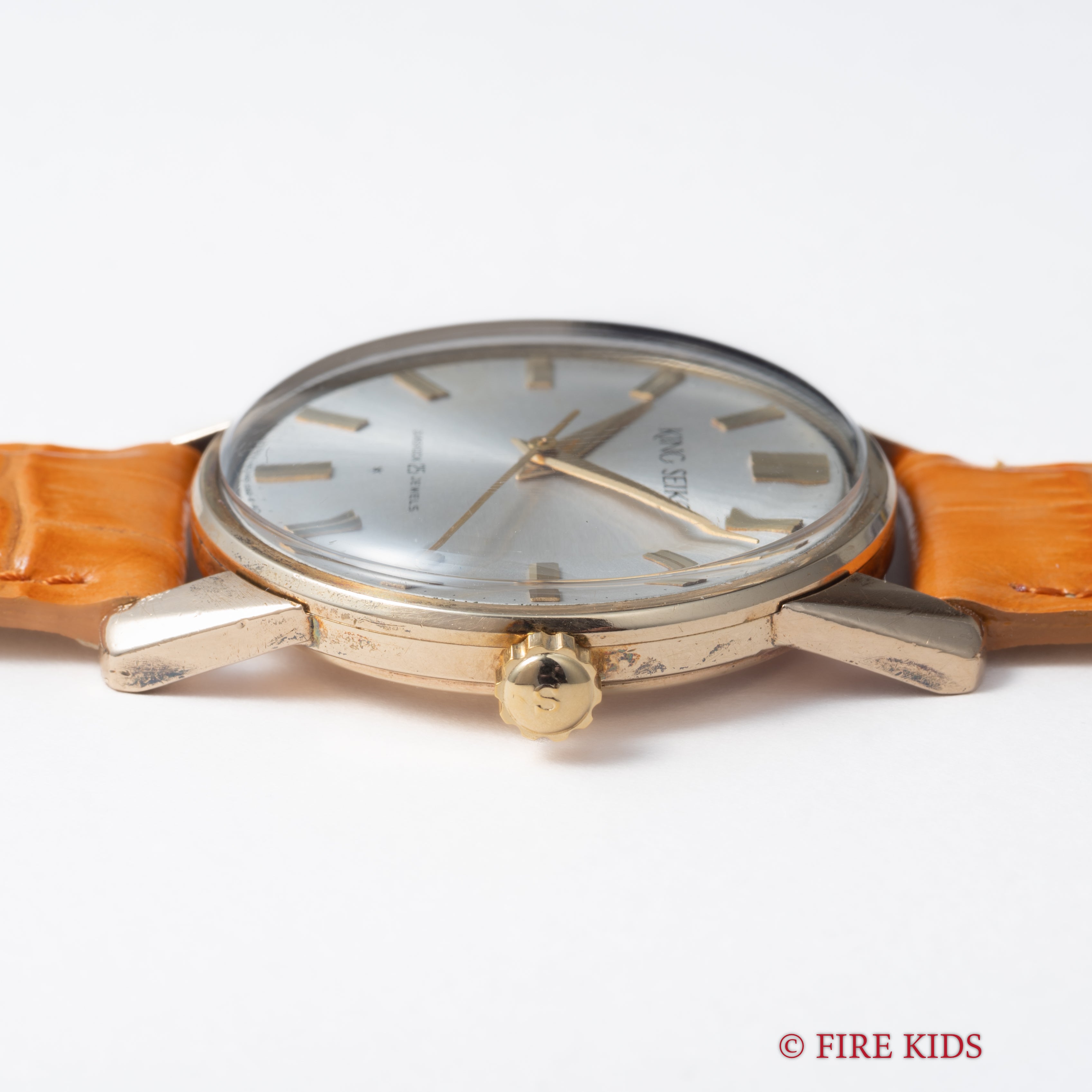 キングセイコー ファーストモデル 1962年製 Ref.15034 KS 盾メダリオン 14金張り