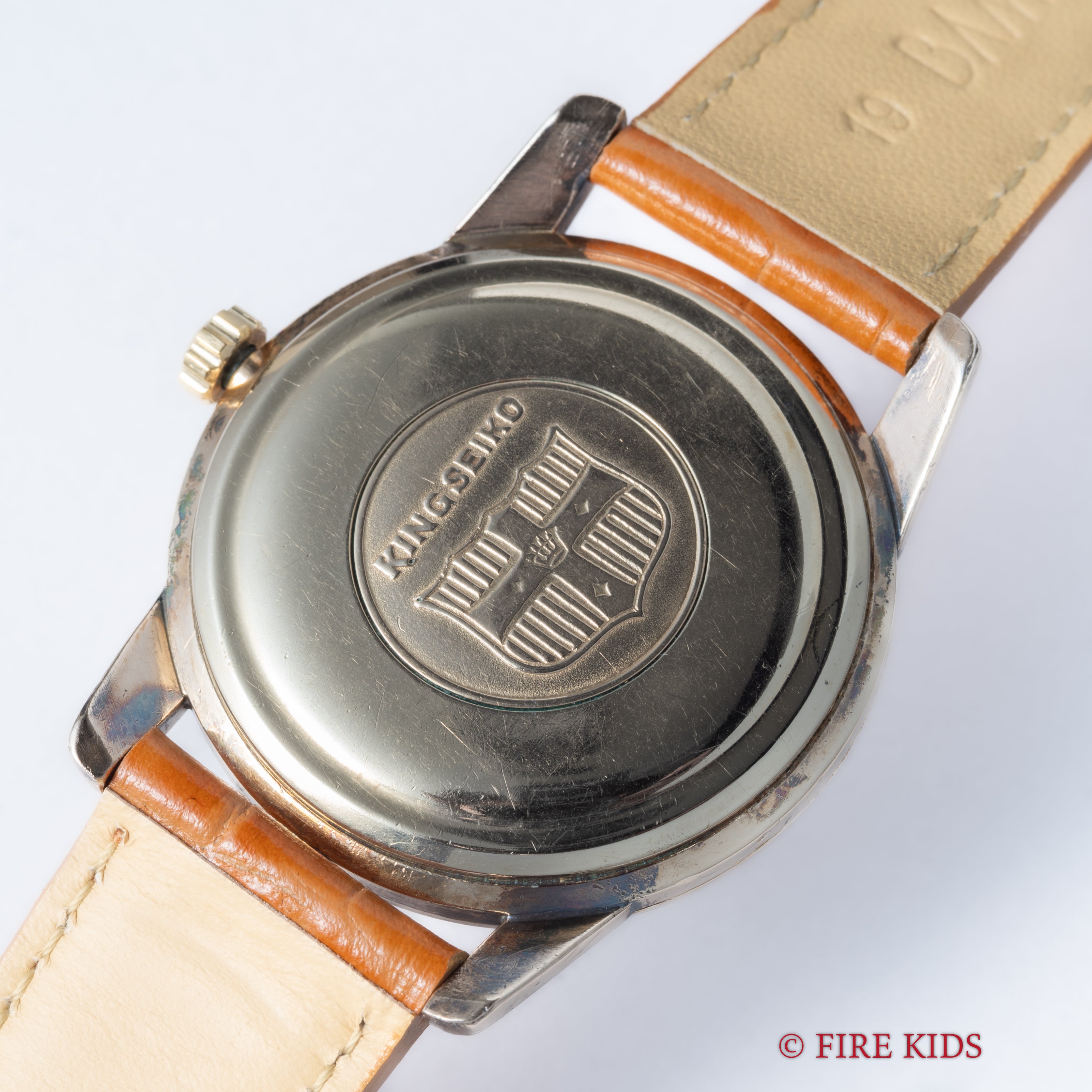 キングセイコー ファーストモデル 1962年製 Ref.15034 KS 盾メダリオン 14金張り