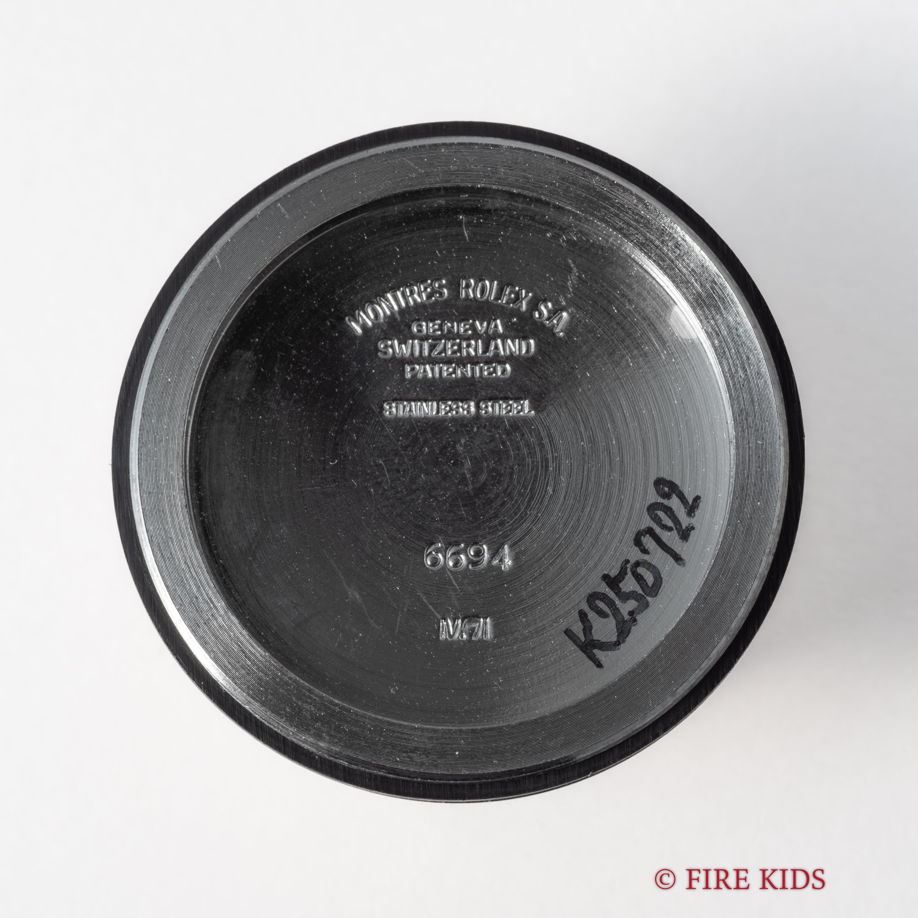 ロレックス オイスターデイト 1971年製 Ref.6694 シルバーダイヤル 手巻 純正巻きブレス