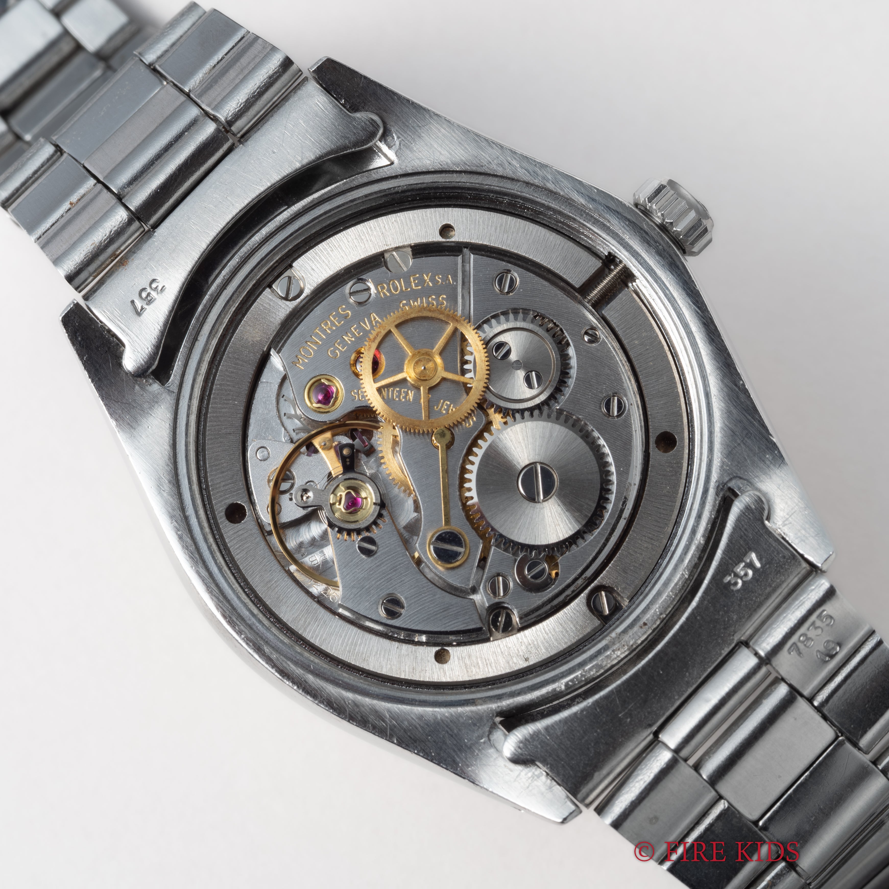 ロレックス オイスターデイト 1971年製 Ref.6694 シルバーダイヤル 手巻 純正巻きブレス