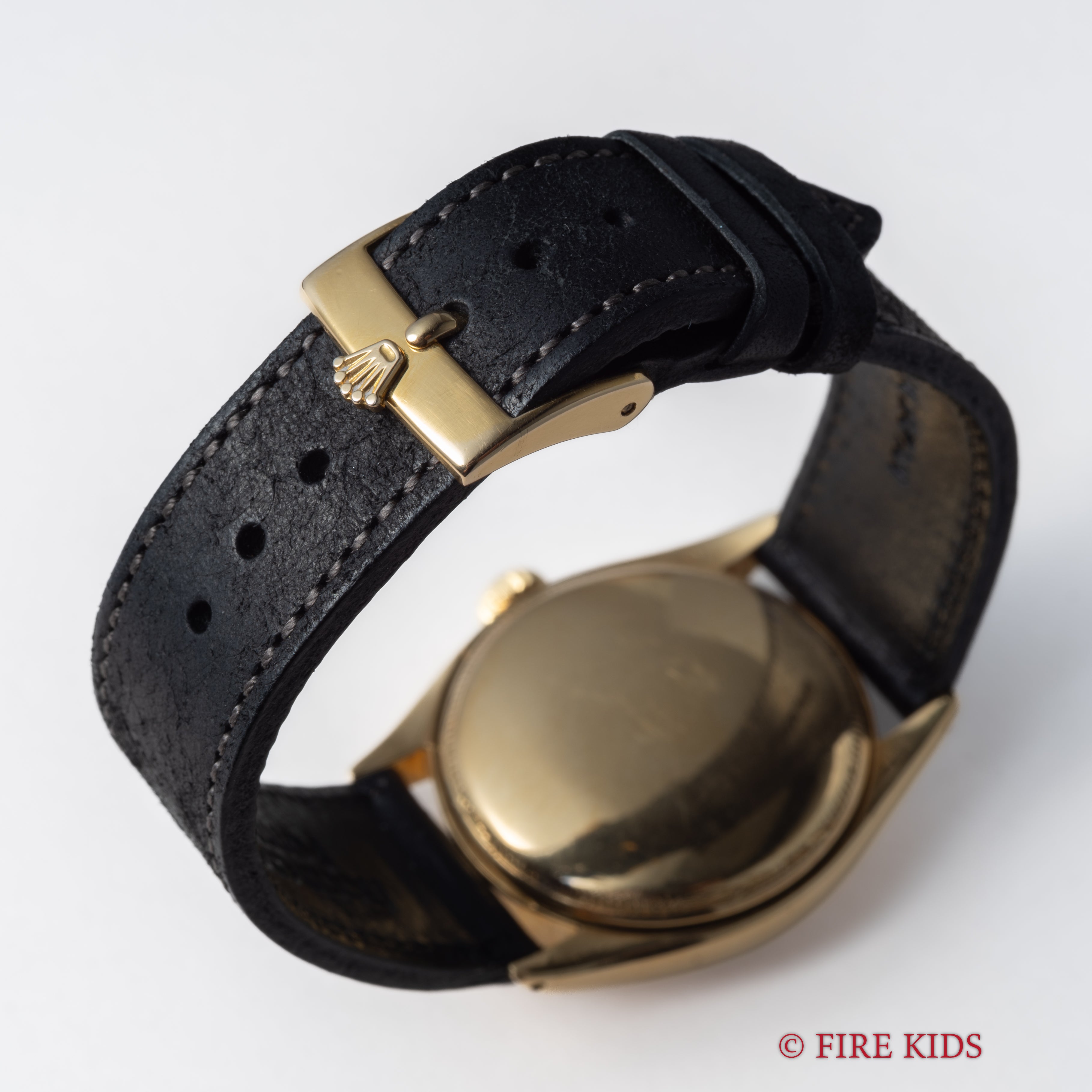 ロレックス Ref.6084 1953年製 セミバブルバック 18金イエローゴールド ブラックダイヤル スーパーオイスター