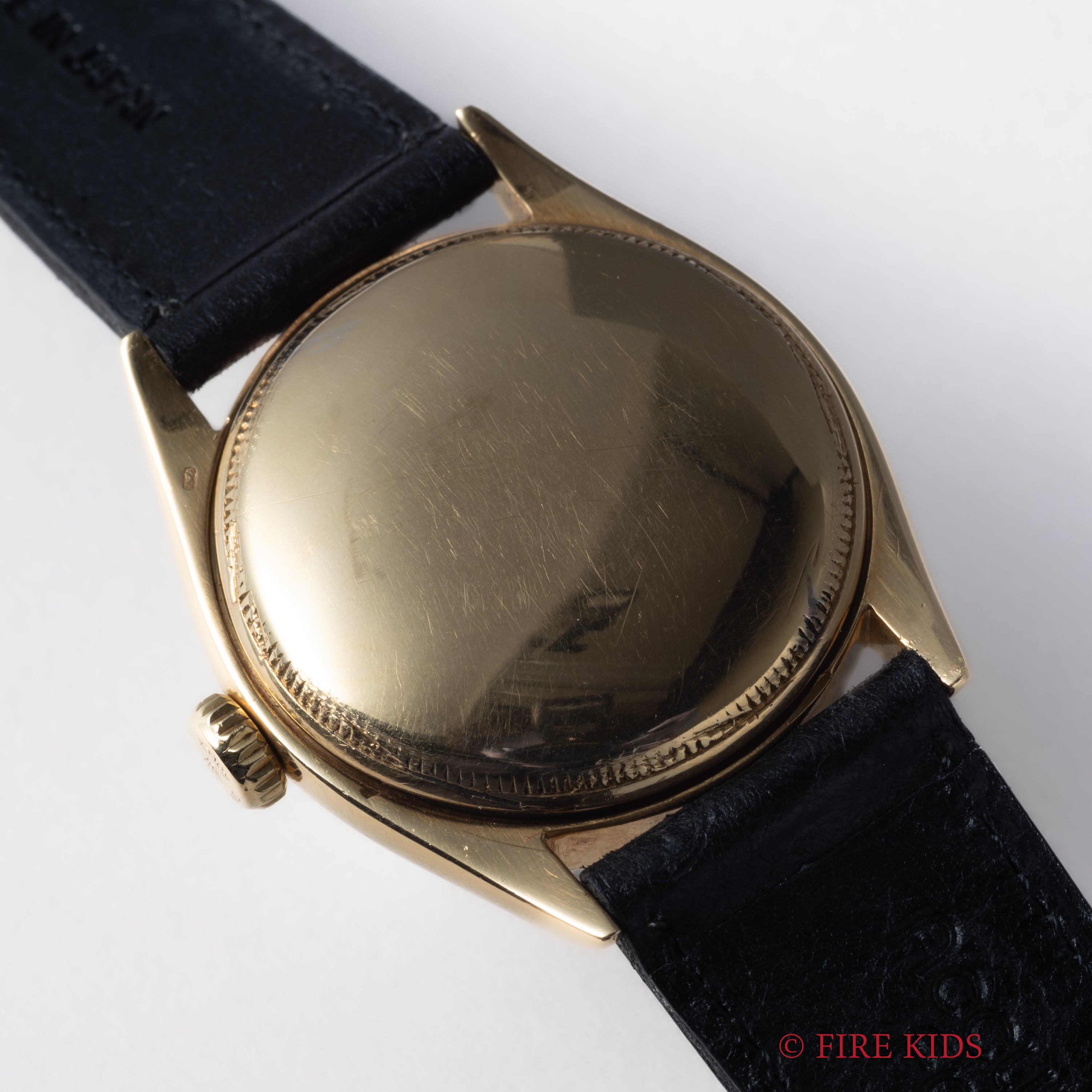 ロレックス Ref.6084 1953年製 セミバブルバック 18金イエローゴールド ブラックダイヤル スーパーオイスター