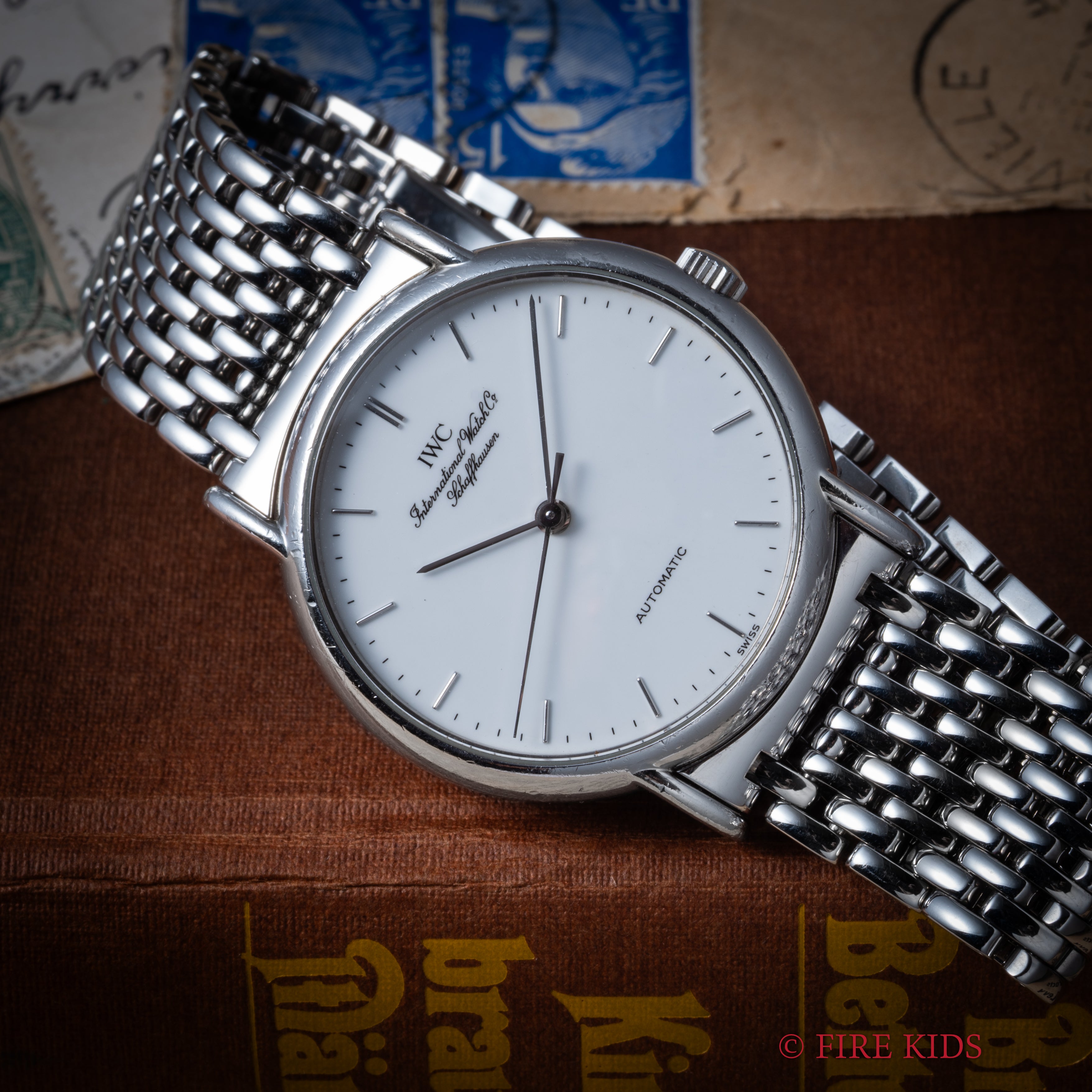 IWC ポートフィノ ノンデイト 1991年製 ホワイトダイヤル 自動巻 純正ブレス