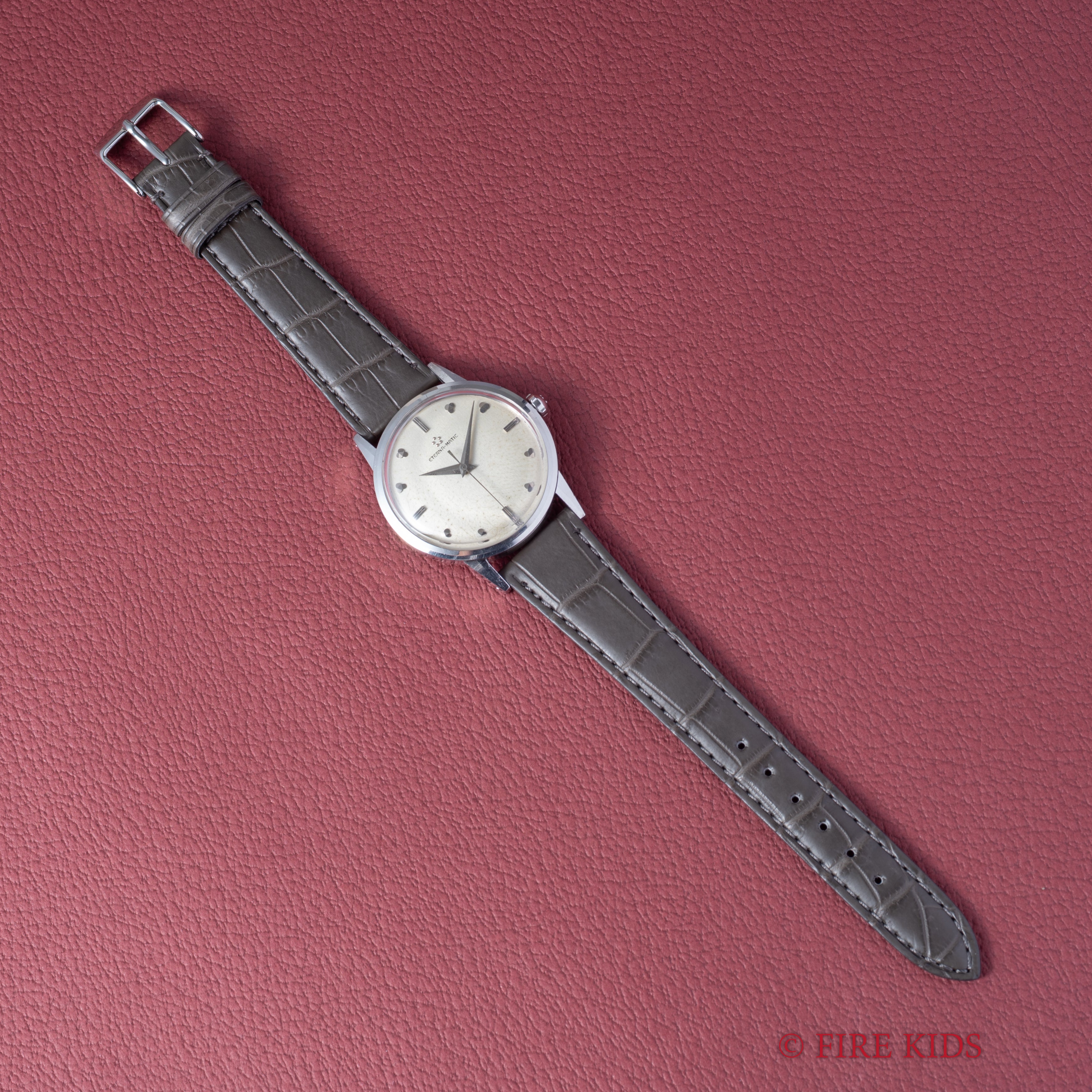 エテルナ マチック 1960年代製 自動巻き ノンデイト スクリューバックケース