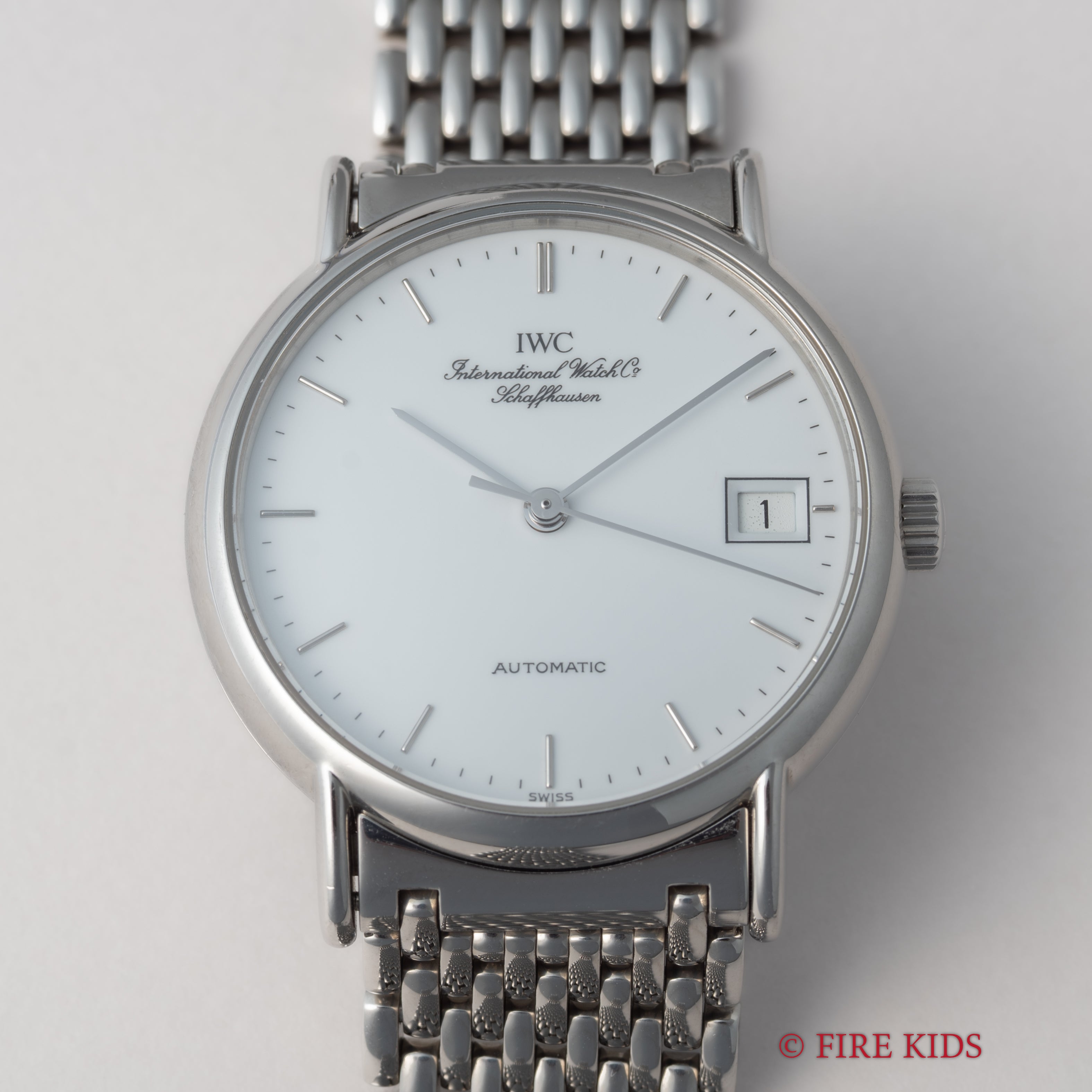 IWC ポートフィノ ホワイトダイアル 1994年製 自動巻き Ref.IW3513 純正ブレス付き