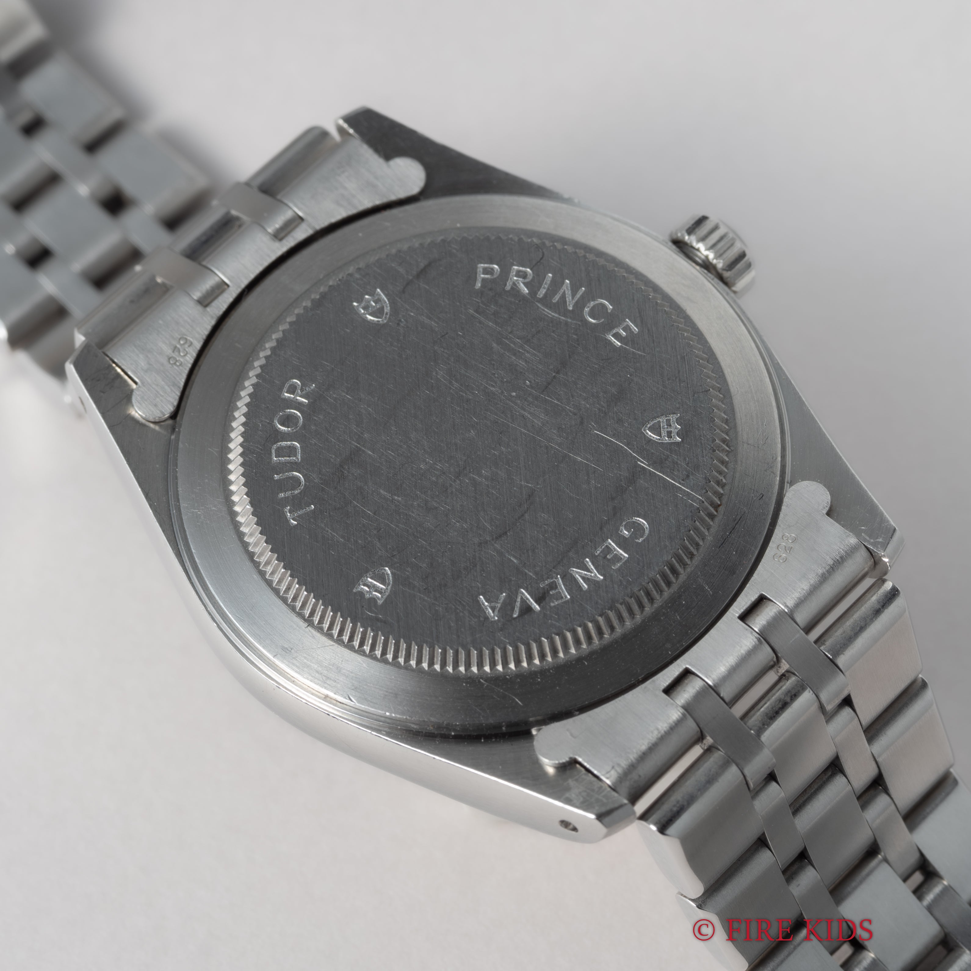 チューダー プリンスデイト 2002年製 Ref.74034 ブラックローマンダイヤル 自動巻 WGベゼル 純正ブレス