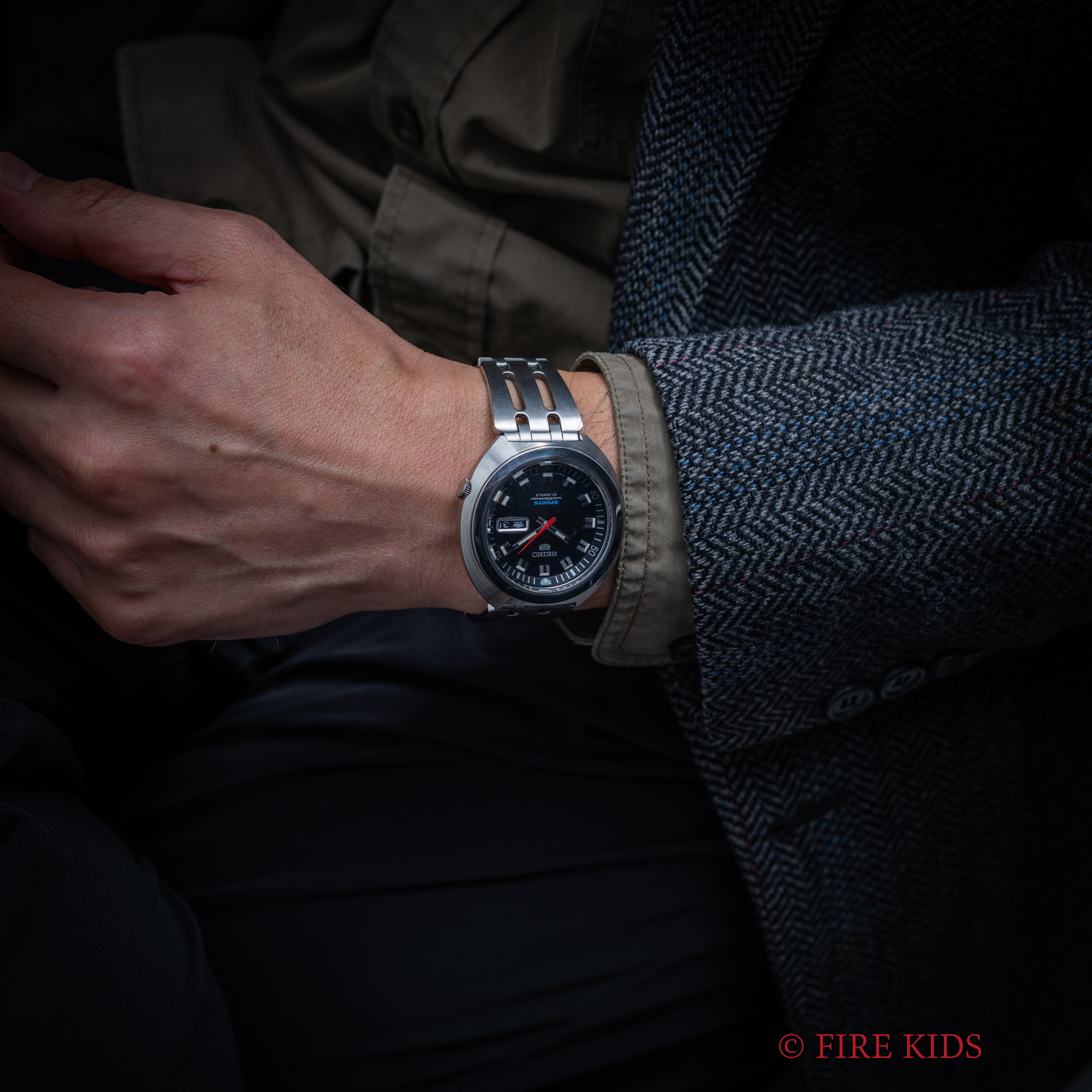 セイコー 5スポーツ 復刻モデル 1997年製 Ref.7S36-0060 Cal.7S36A 自動巻き