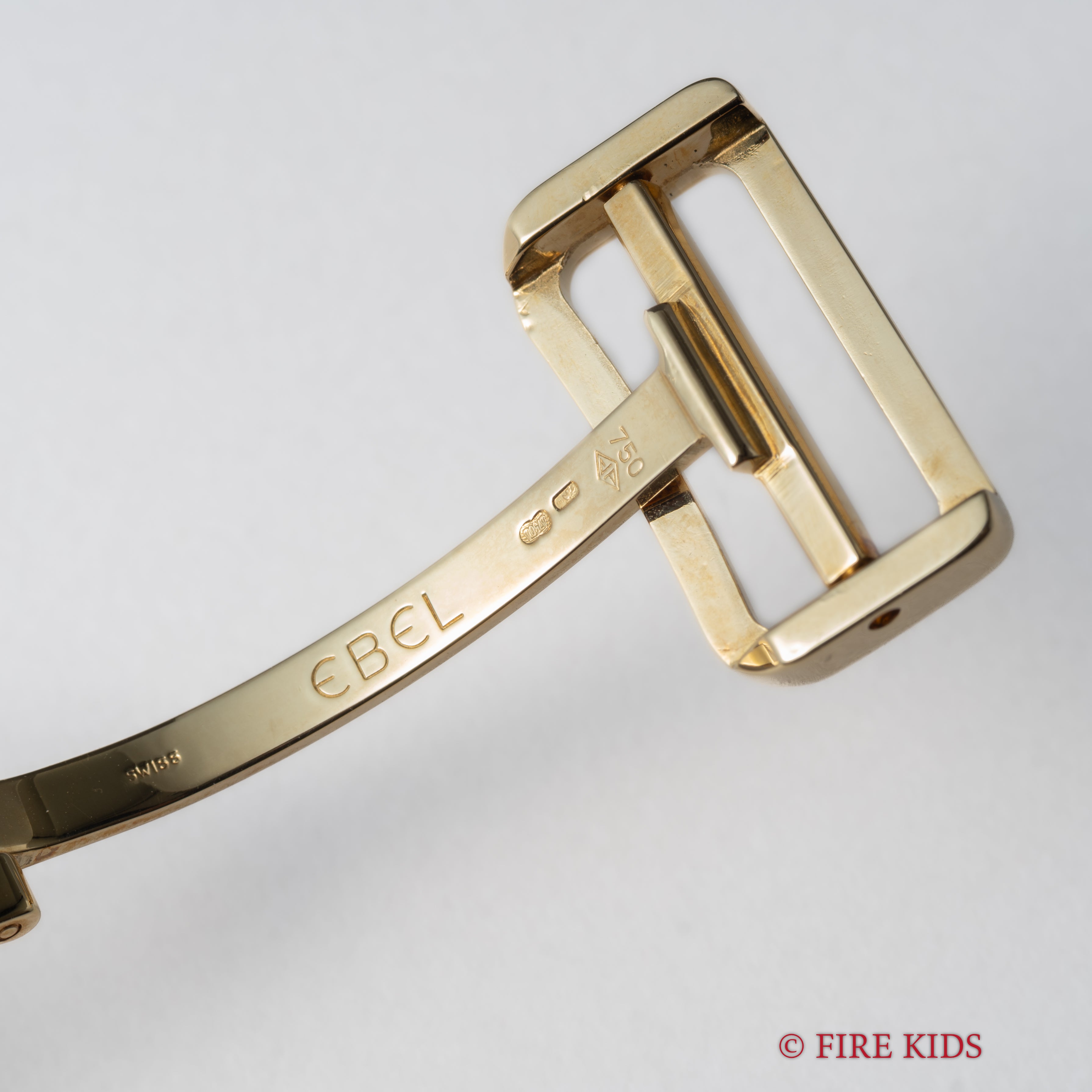 エベル ボイジャー ワールドタイム 自動巻 18金無垢 1993年発行ギャラ付 純正金無垢Dバックル付