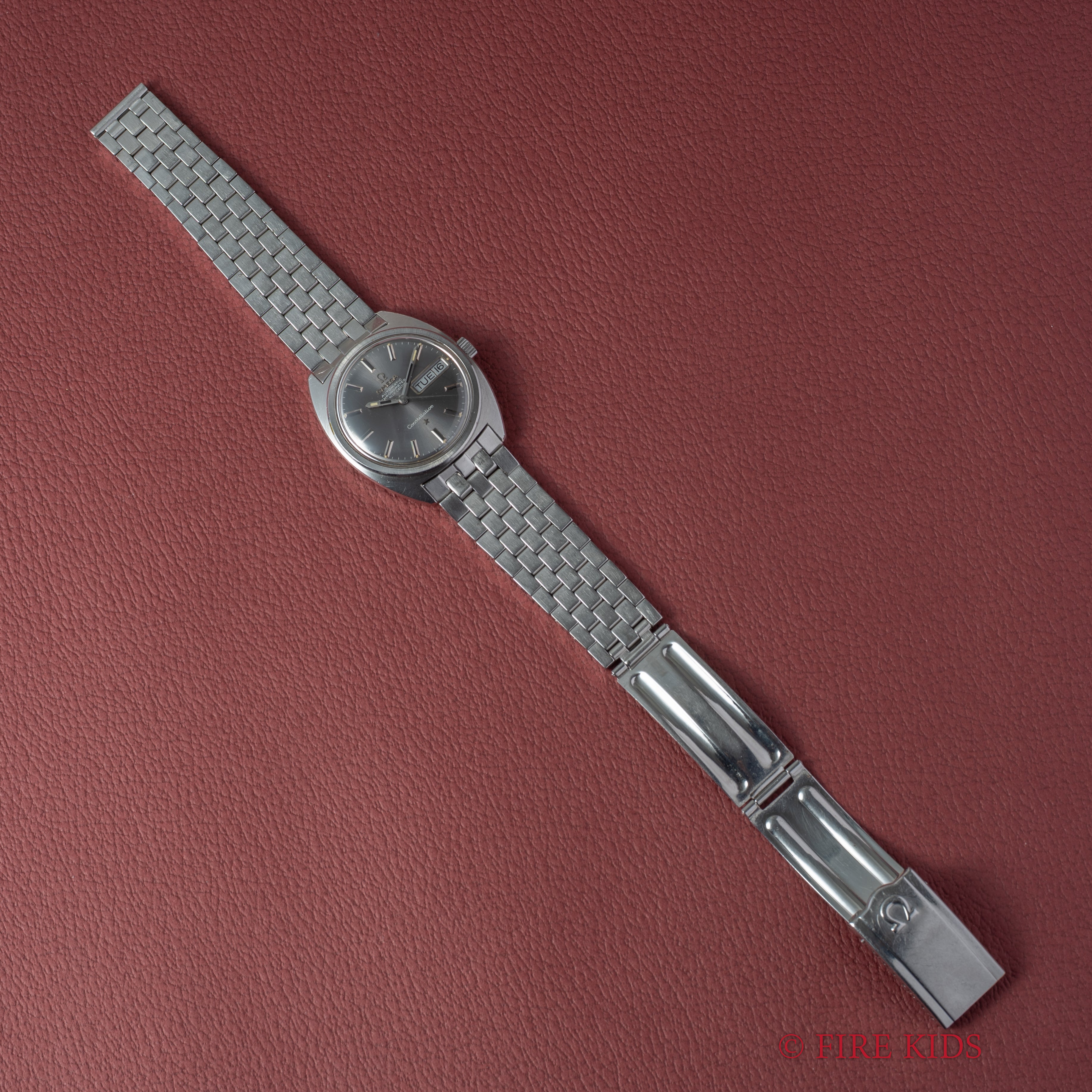 オメガ コンステレーション ジェンタ 1969年製 Ref.168.019 グレーダイヤル デイデイト