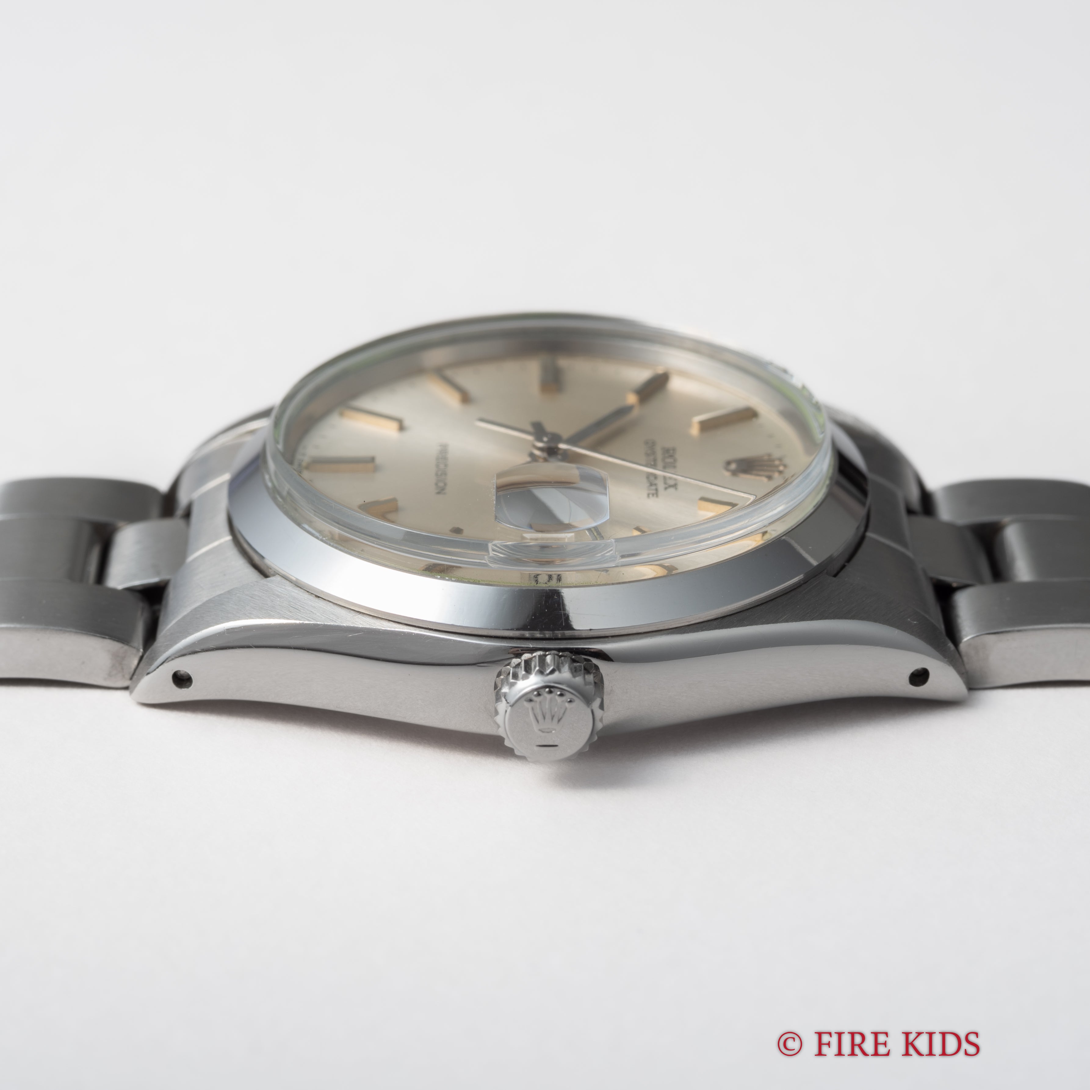 ロレックス オイスターデイト 1978年製 Ref.6694 手巻 シルバーダイヤル 純正オイスターブレス