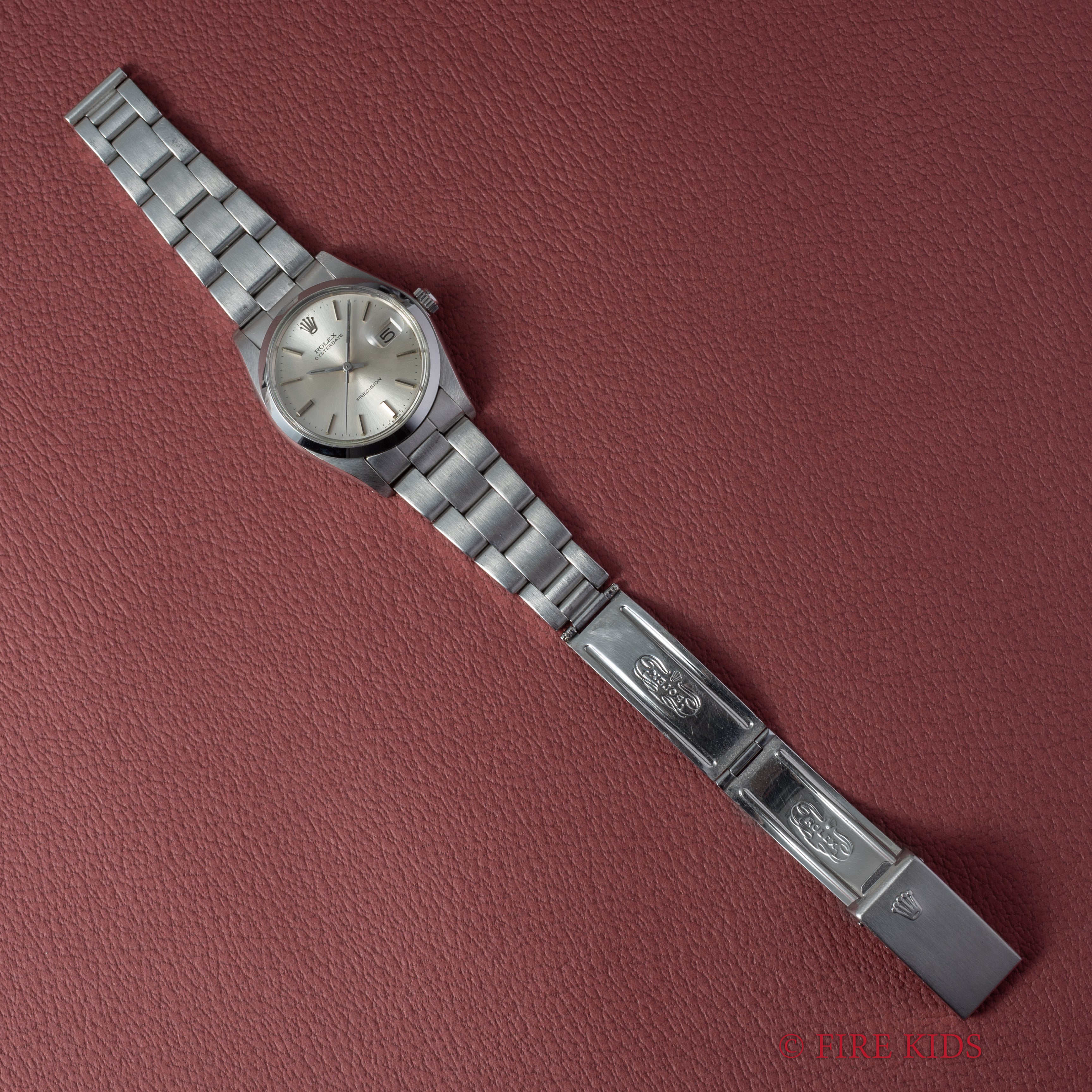 ロレックス オイスターデイト 1978年製 Ref.6694 手巻 シルバーダイヤル 純正オイスターブレス