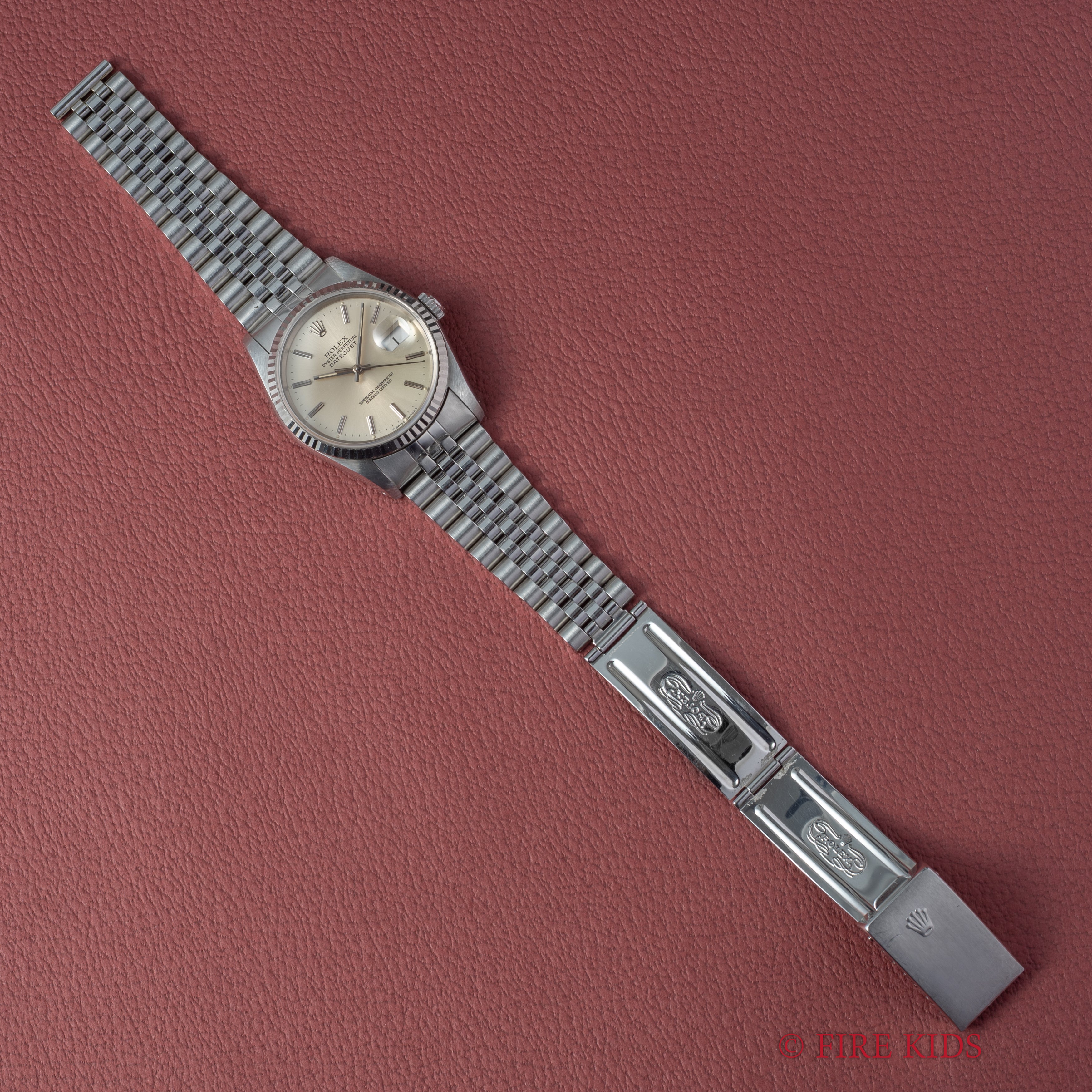 ロレックス デイトジャスト 1991年製 Ref.16234 シルバーダイヤル WGベゼル 純正ジュビリーブレス