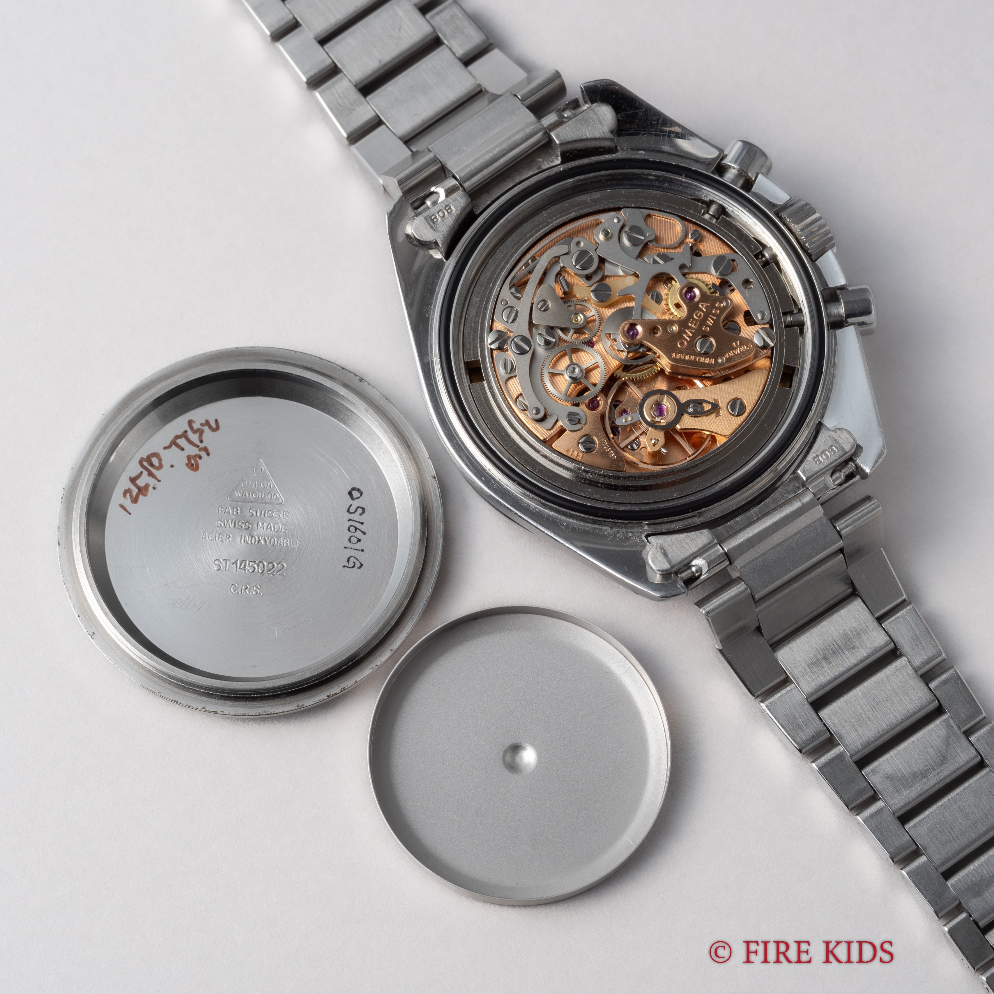 オメガ スピードマスタープロフェッショナル 1989年製 Ref.145.022 5th 下がりr オリジナルブレス