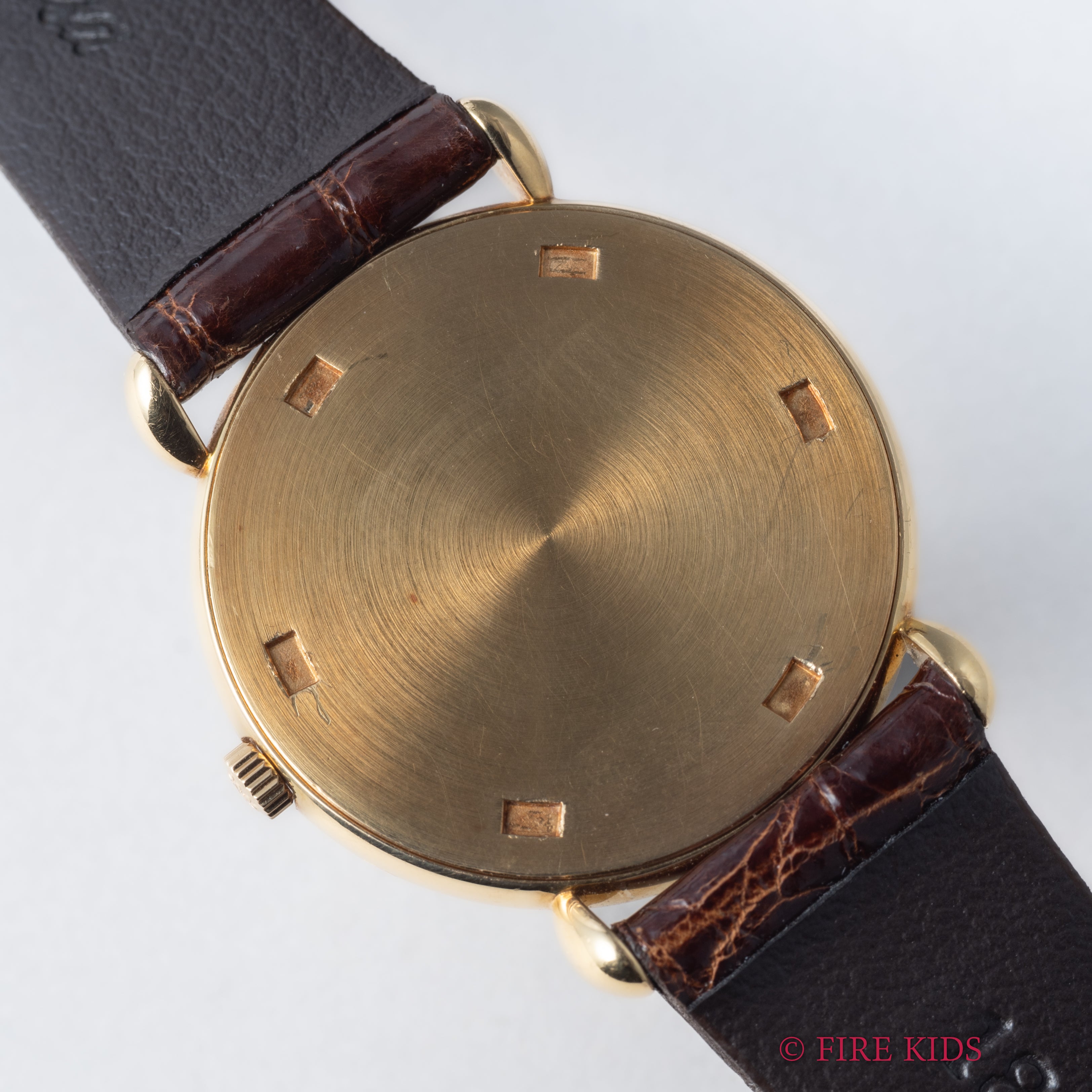 パテックフィリップ Ref.3820 カラトラバ 1990年代製 Cal.177 手巻き 18金イエローゴールド ブレゲ針ブレゲ数字