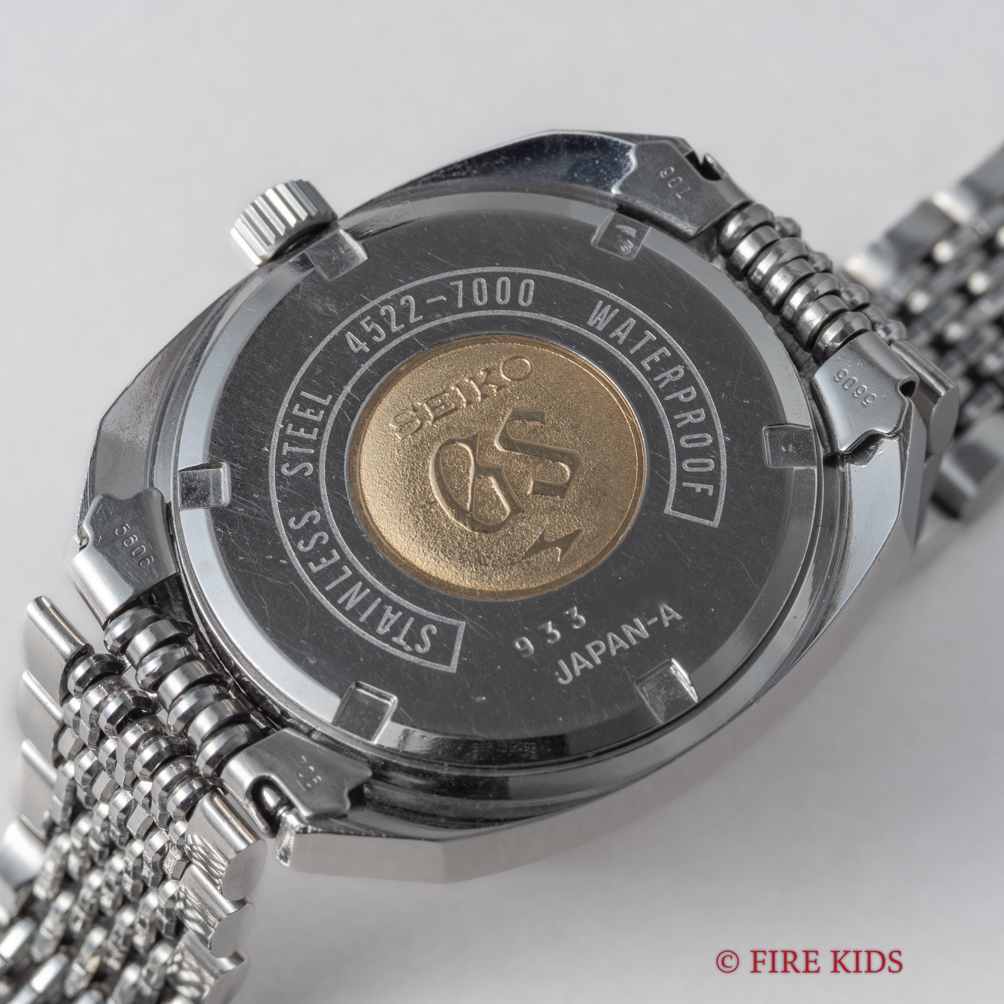 グランドセイコー オクタゴンケース 1969年製 10振動手巻 Ref.4522-7000 45GS セイコーブレス