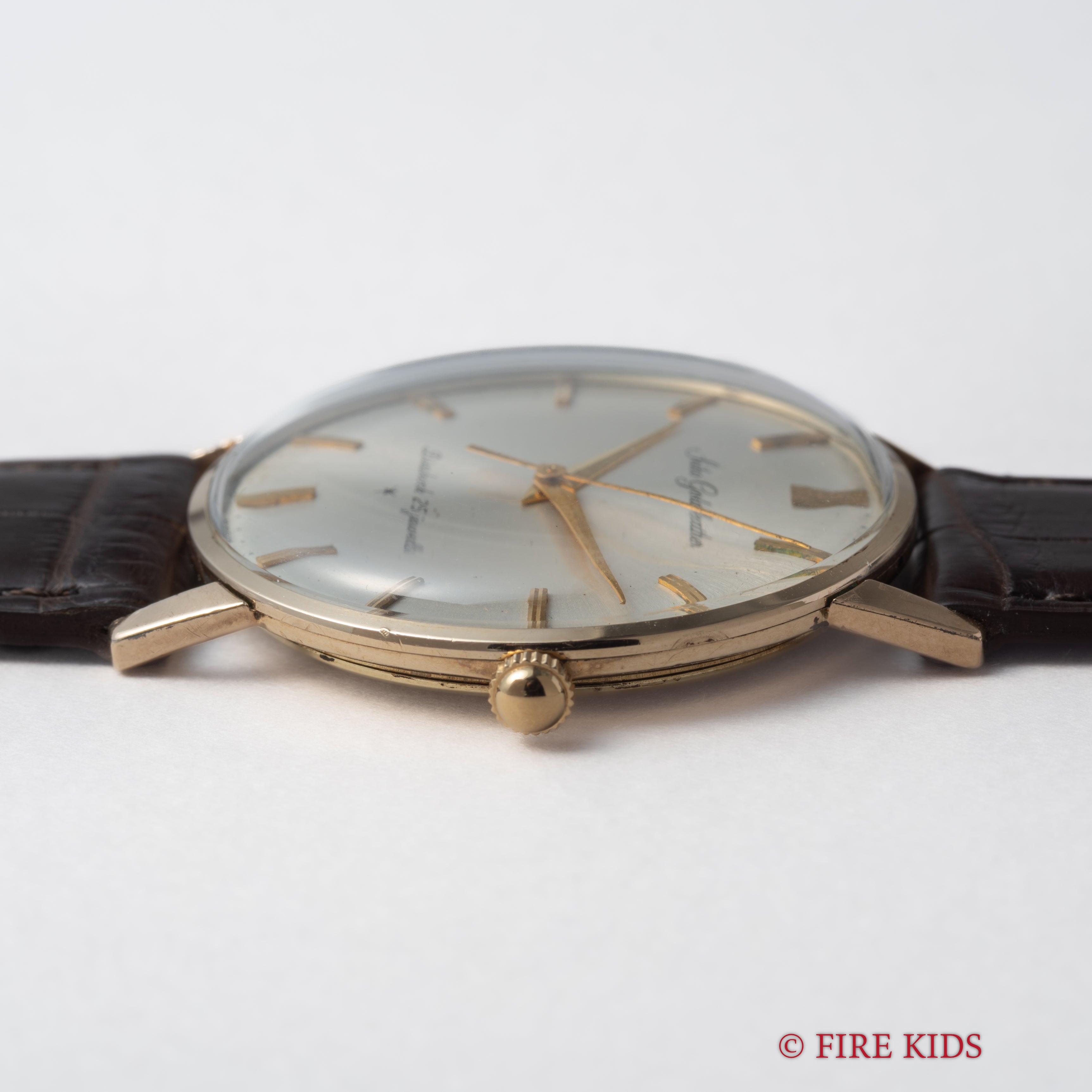 セイコー 1964年製 ゴールドフェザー 薄型手巻き Ref.15002 14金張りケース