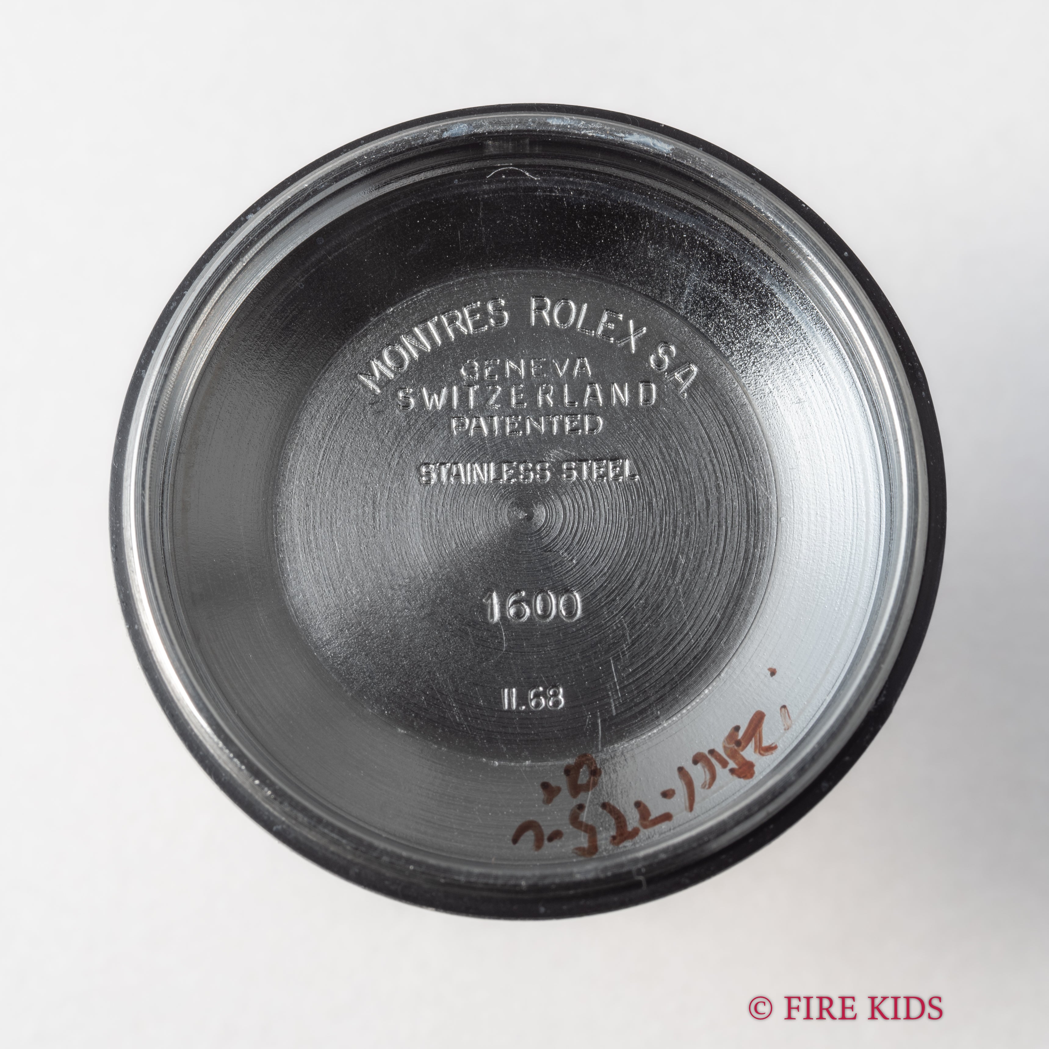 ロレックス デイトジャスト 1968年製 Ref.1600 スムースベゼル 純正ジュビリーブレス付き