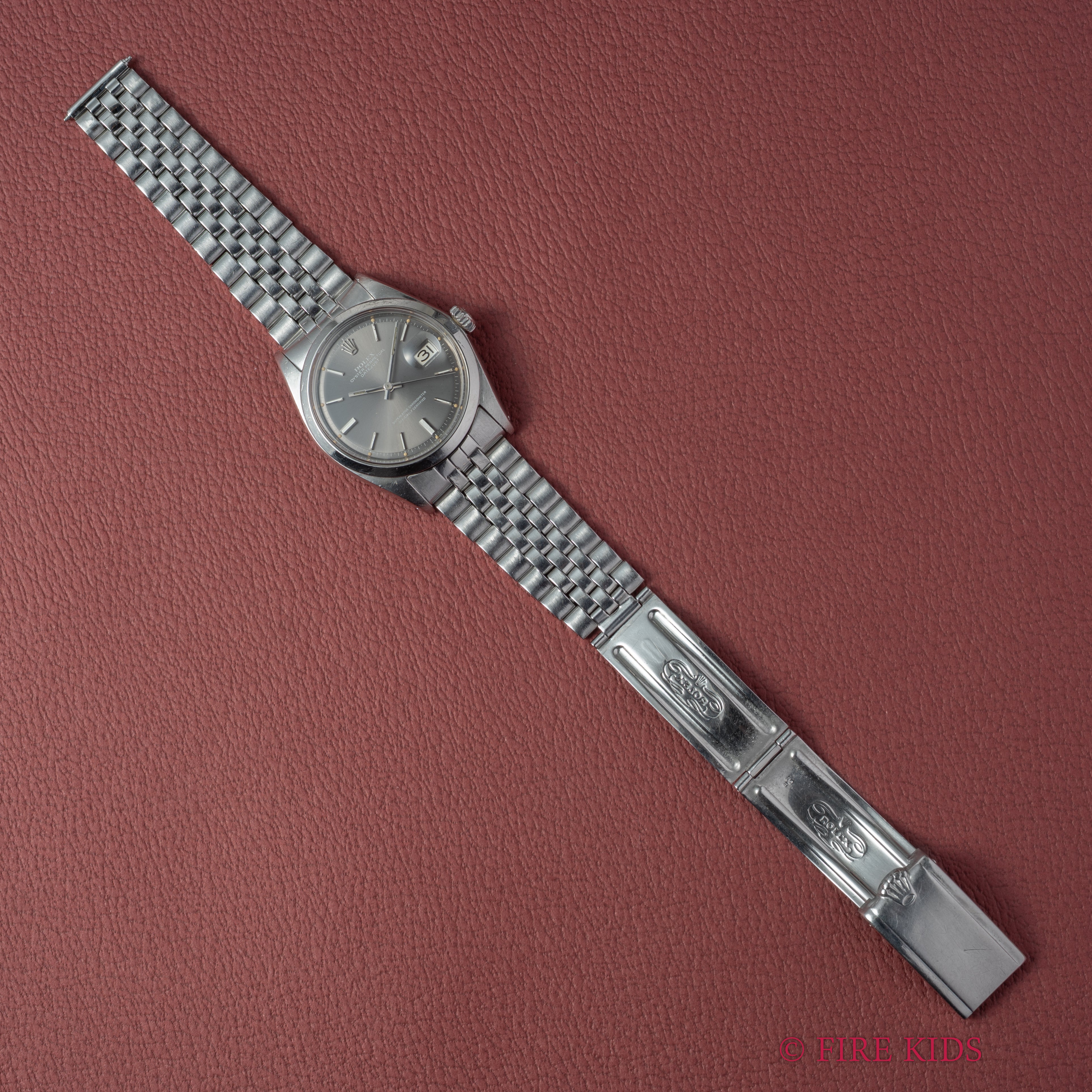 ロレックス デイトジャスト 1968年製 Ref.1600 スムースベゼル 純正ジュビリーブレス付き