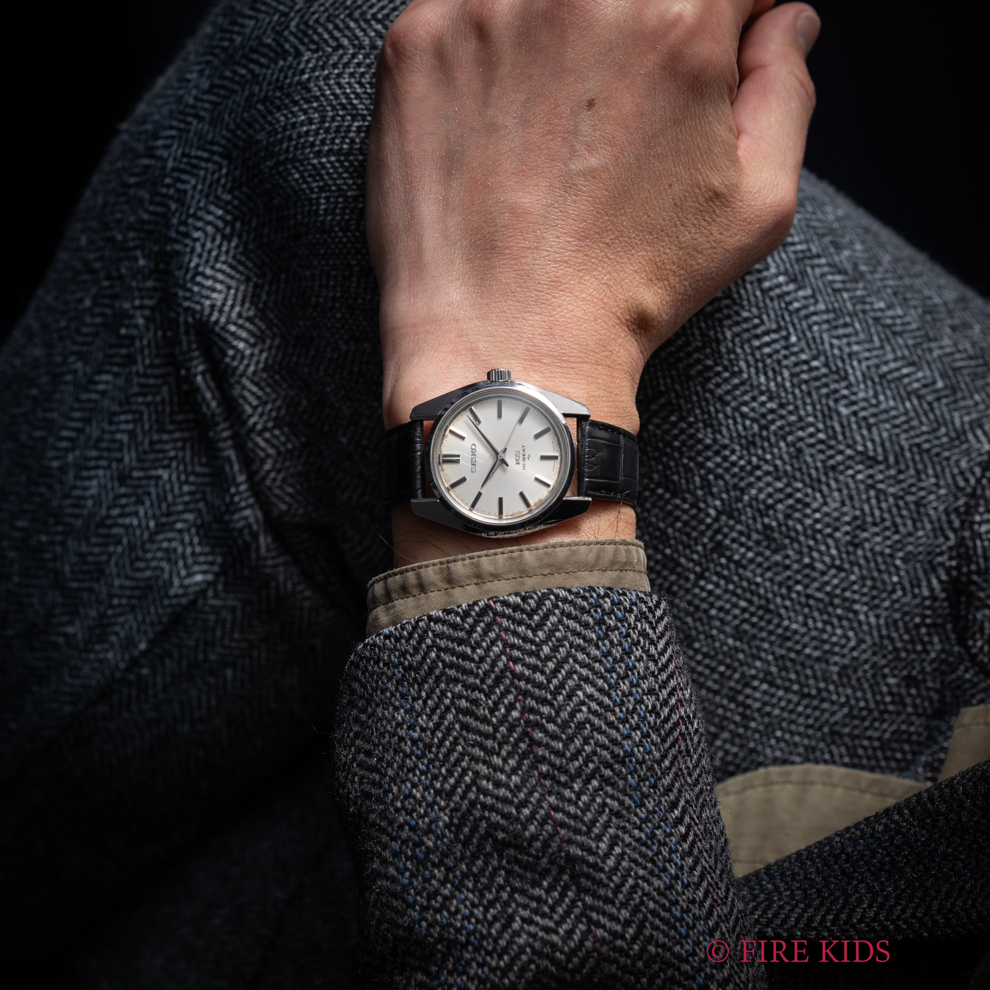 キングセイコー ハイビート 10振動手巻き 1969年製 Ref.45-7000 45KS