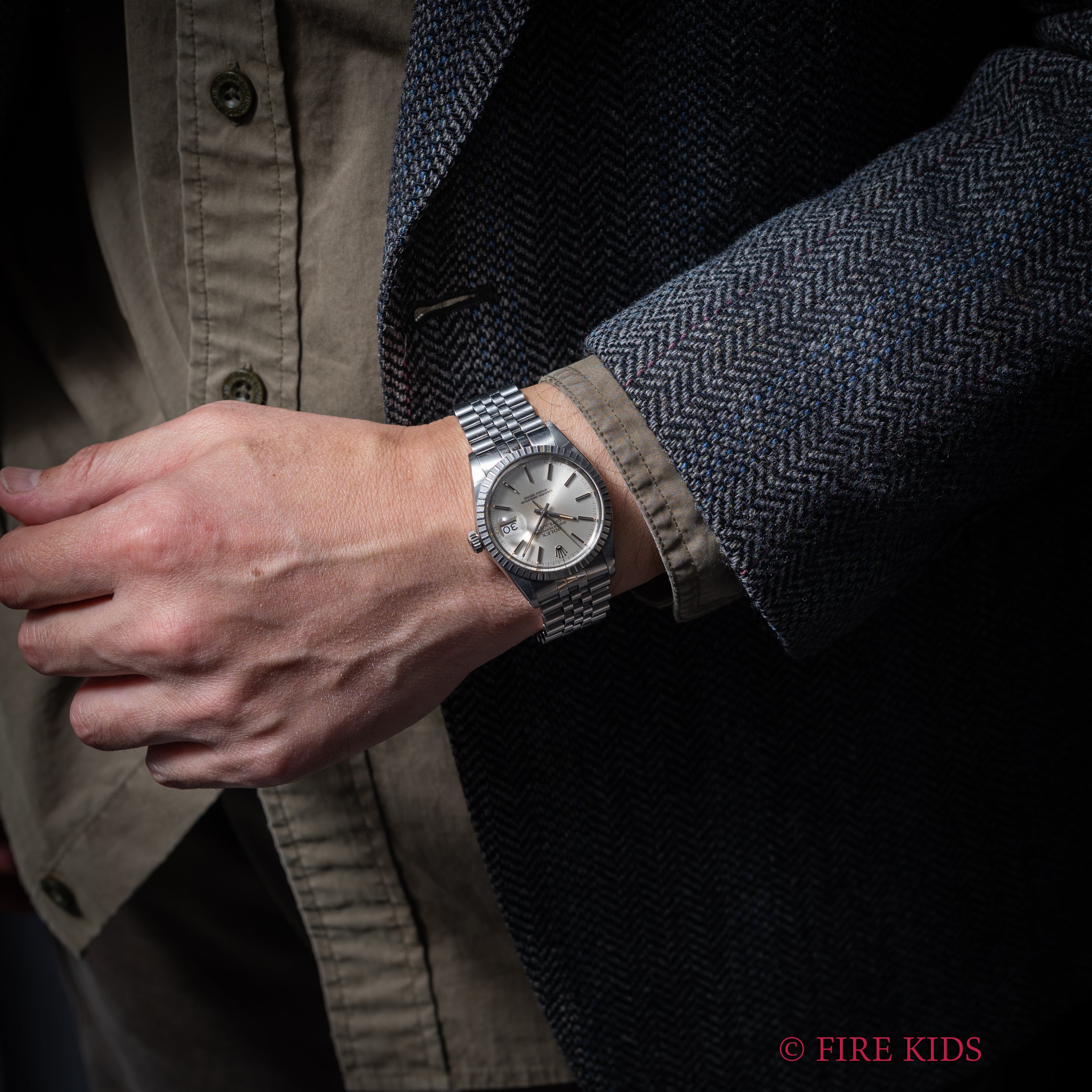 ロレックス デイトジャスト 1984年製 Ref.16030 シルバーダイヤル オールトリチウム 純正ジュビリーブレス