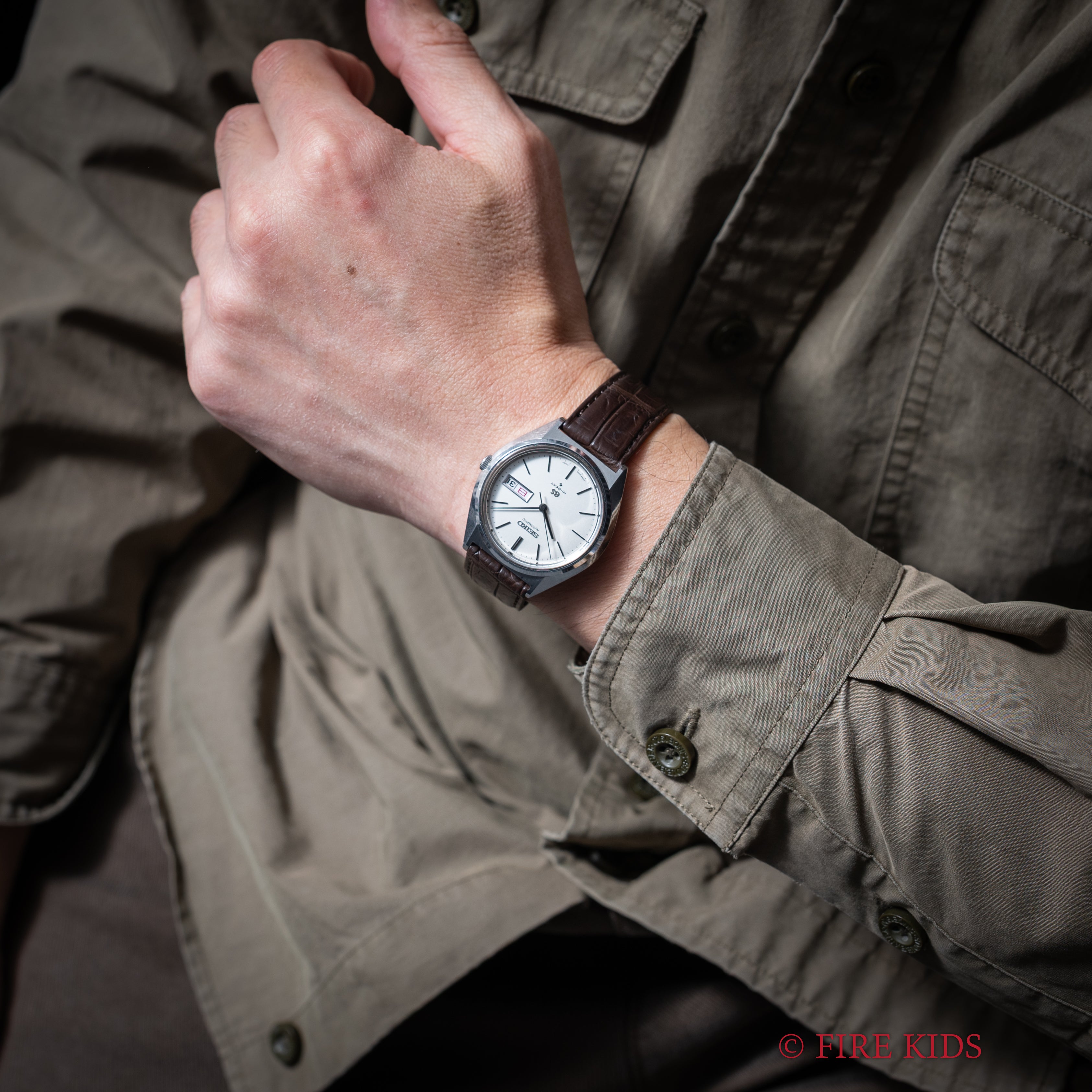 グランドセイコー 1973年製 Ref.5646-7010 56GS ホワイトダイヤル 自動巻き