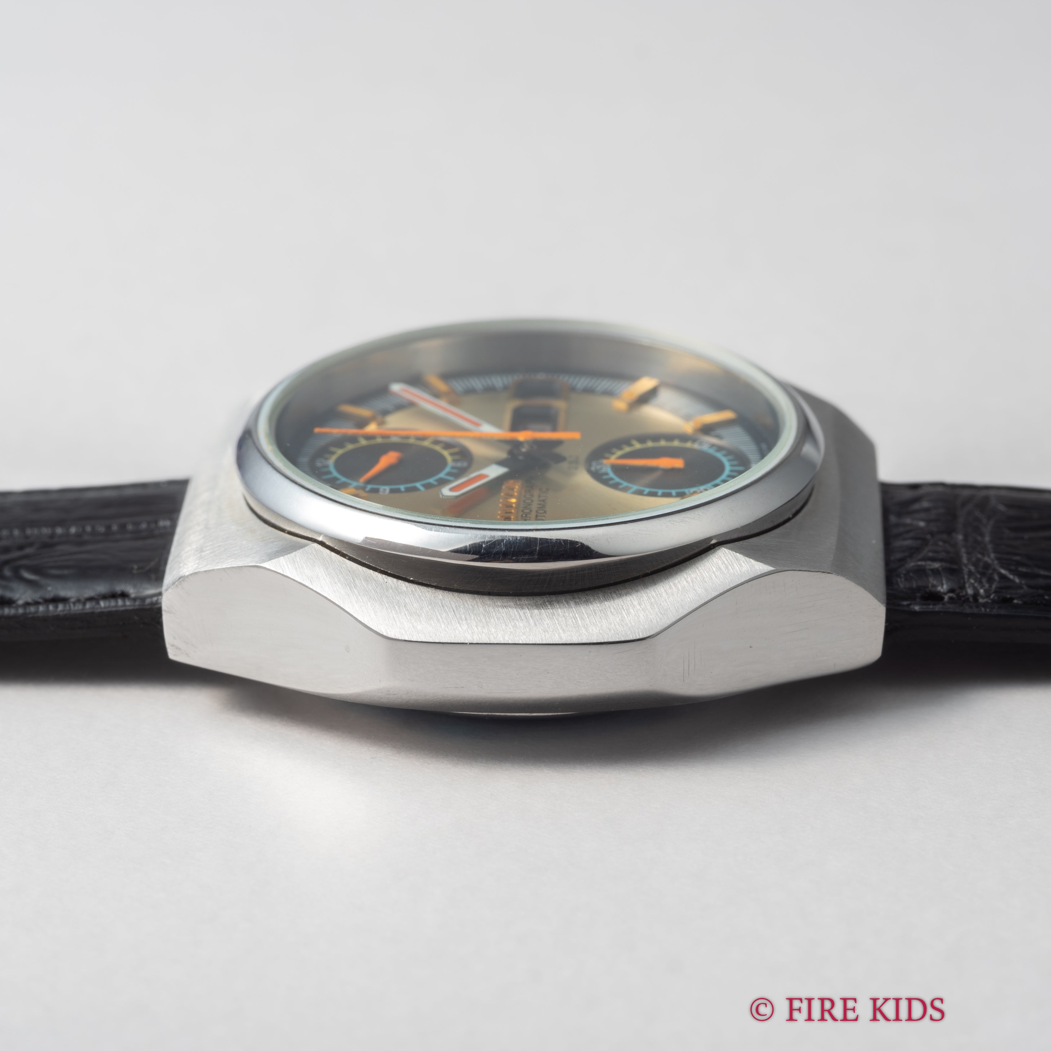 シチズン モナコ クロノグラフ 1975年製 フライバック機能付き 自動巻き 美品