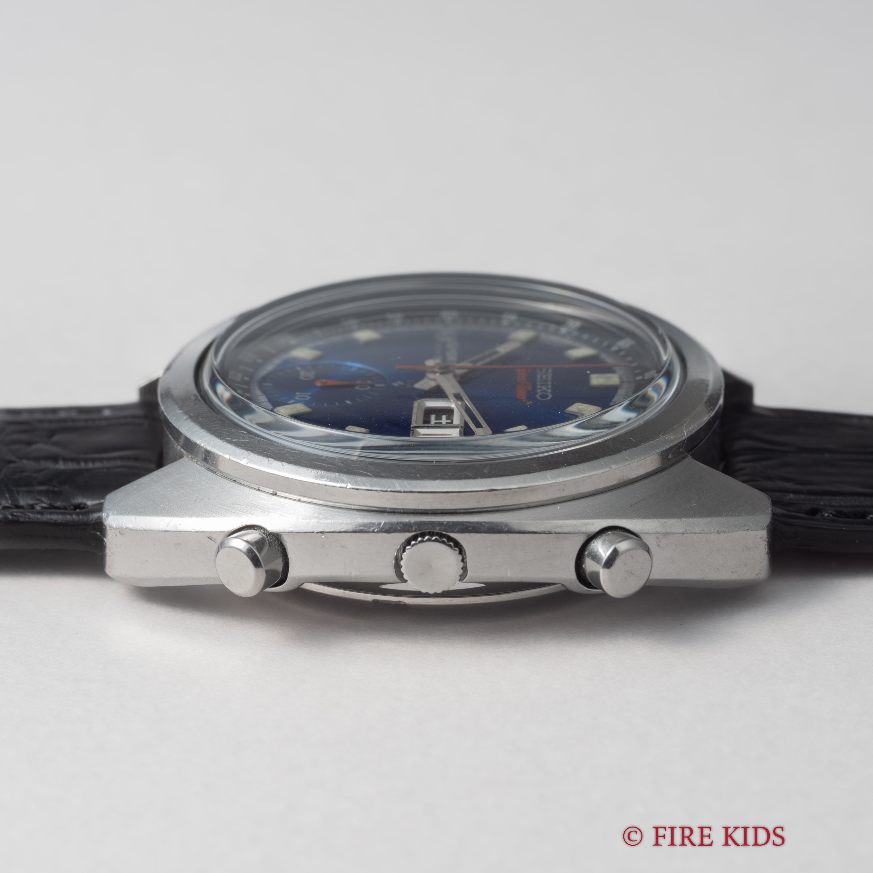 セイコー スピードタイマー デイデイト ブルー 1969年製 ブルース・リー 自動巻きクロノグラフ