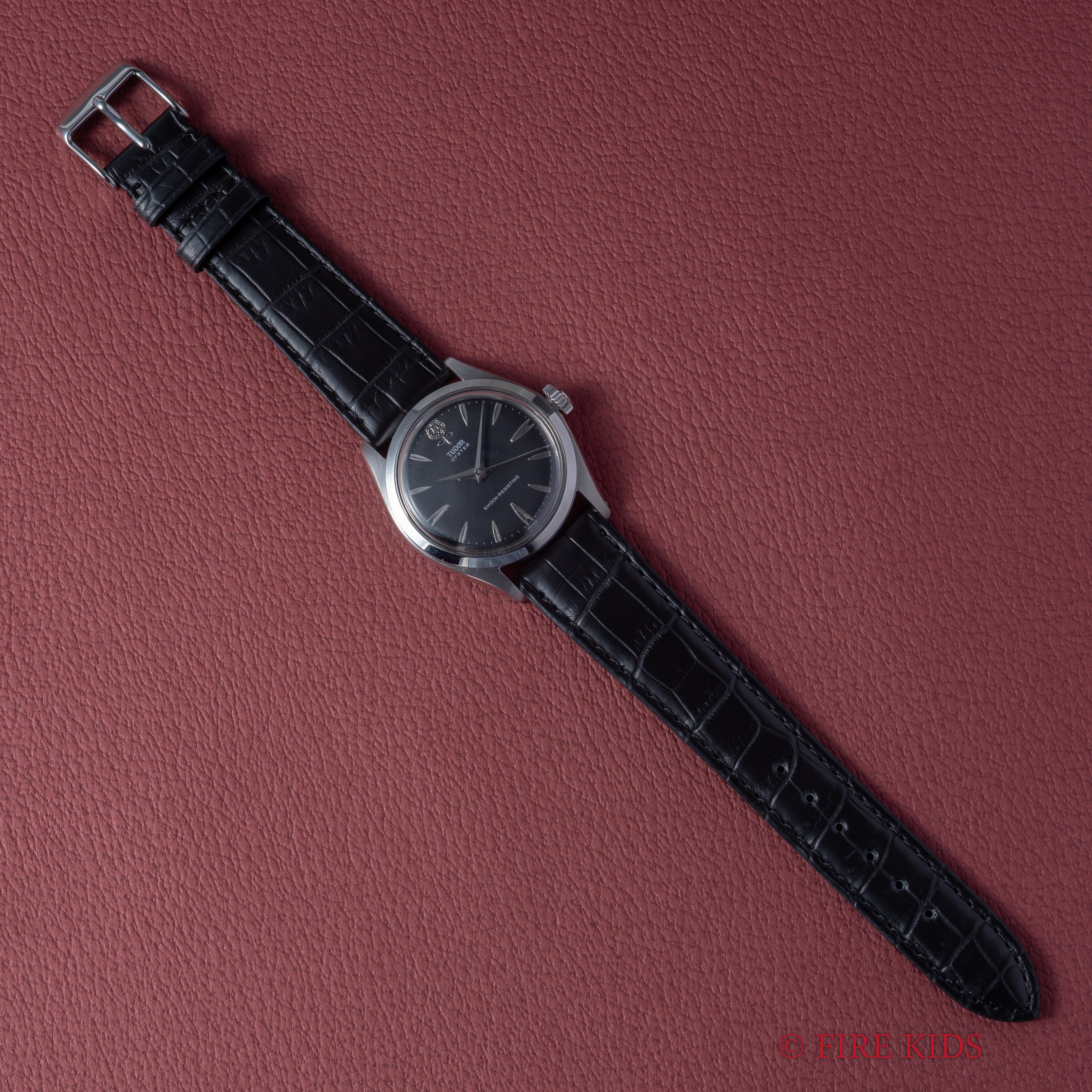 チューダー デカバラ 1960年代製 Ref.7934 オイスター 手巻き BKリダン 王冠リューズ